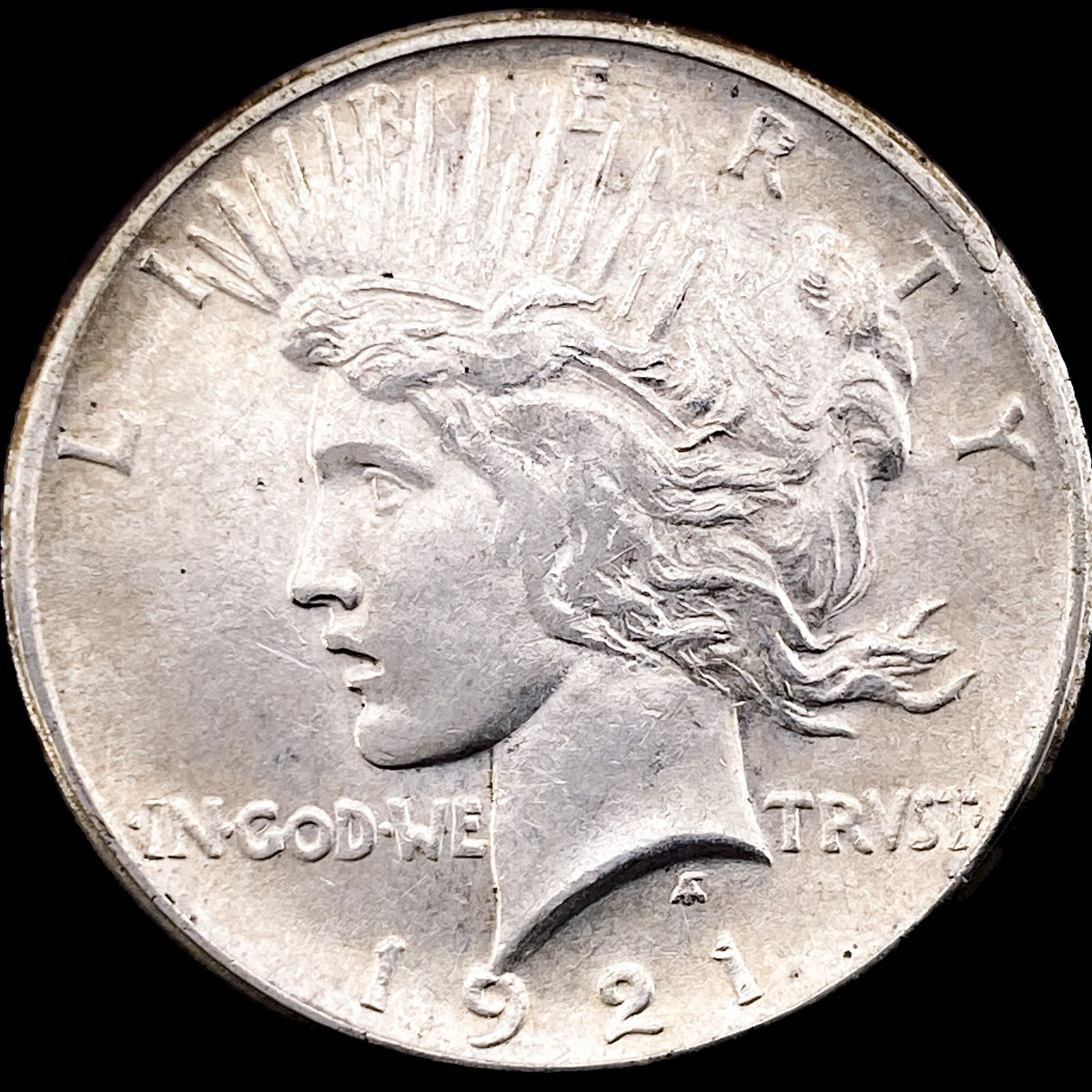 1921 Silver Peace Dollar CHOICE AU (1 of 2)