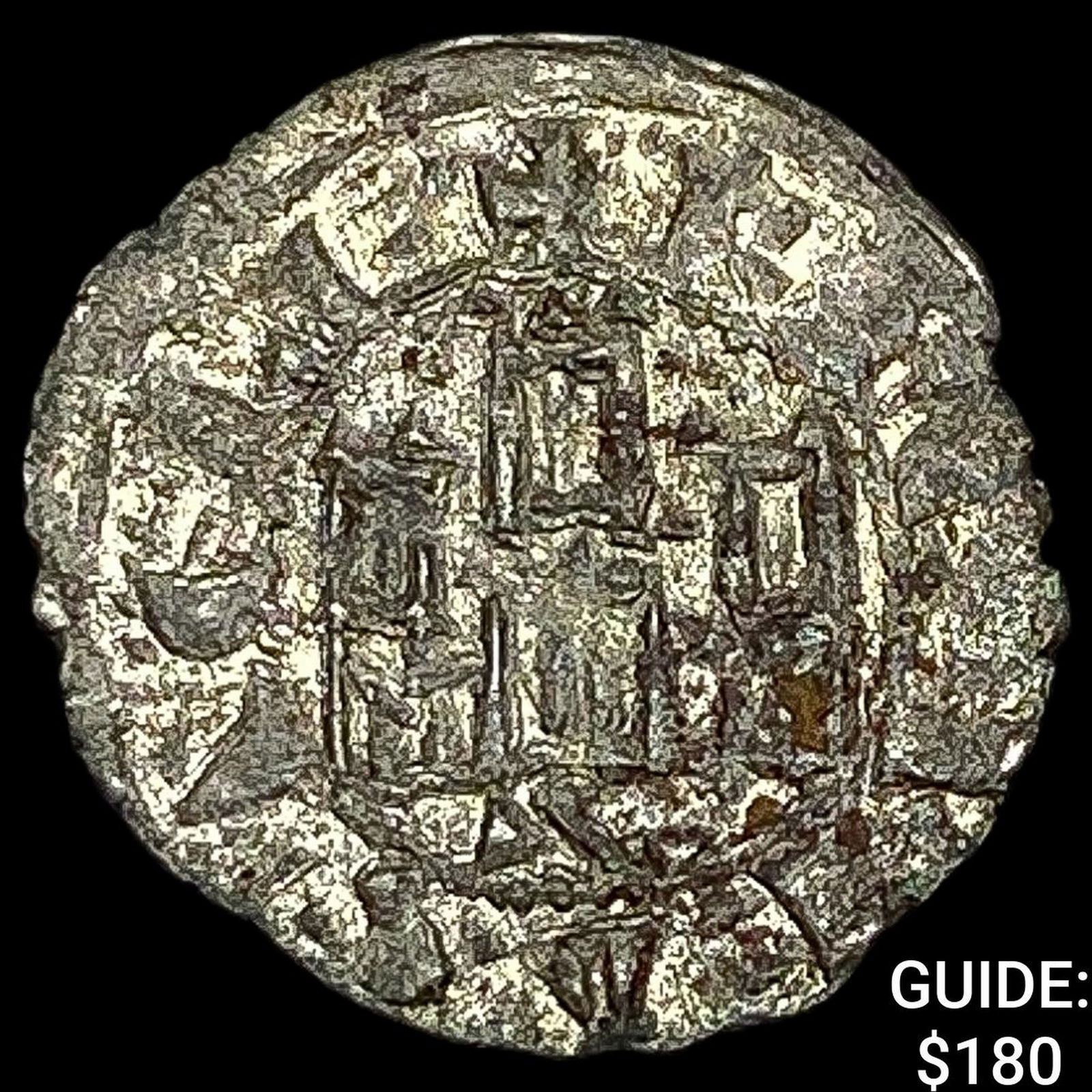 Castile & Leon Ferd. IV 1295-1312 Silver Denier CLOSELY UNCIRCULATED: Castile & Leon Ferd. IV 1295-1312 Silver Denier CLOSELY UNCIRCULATED
