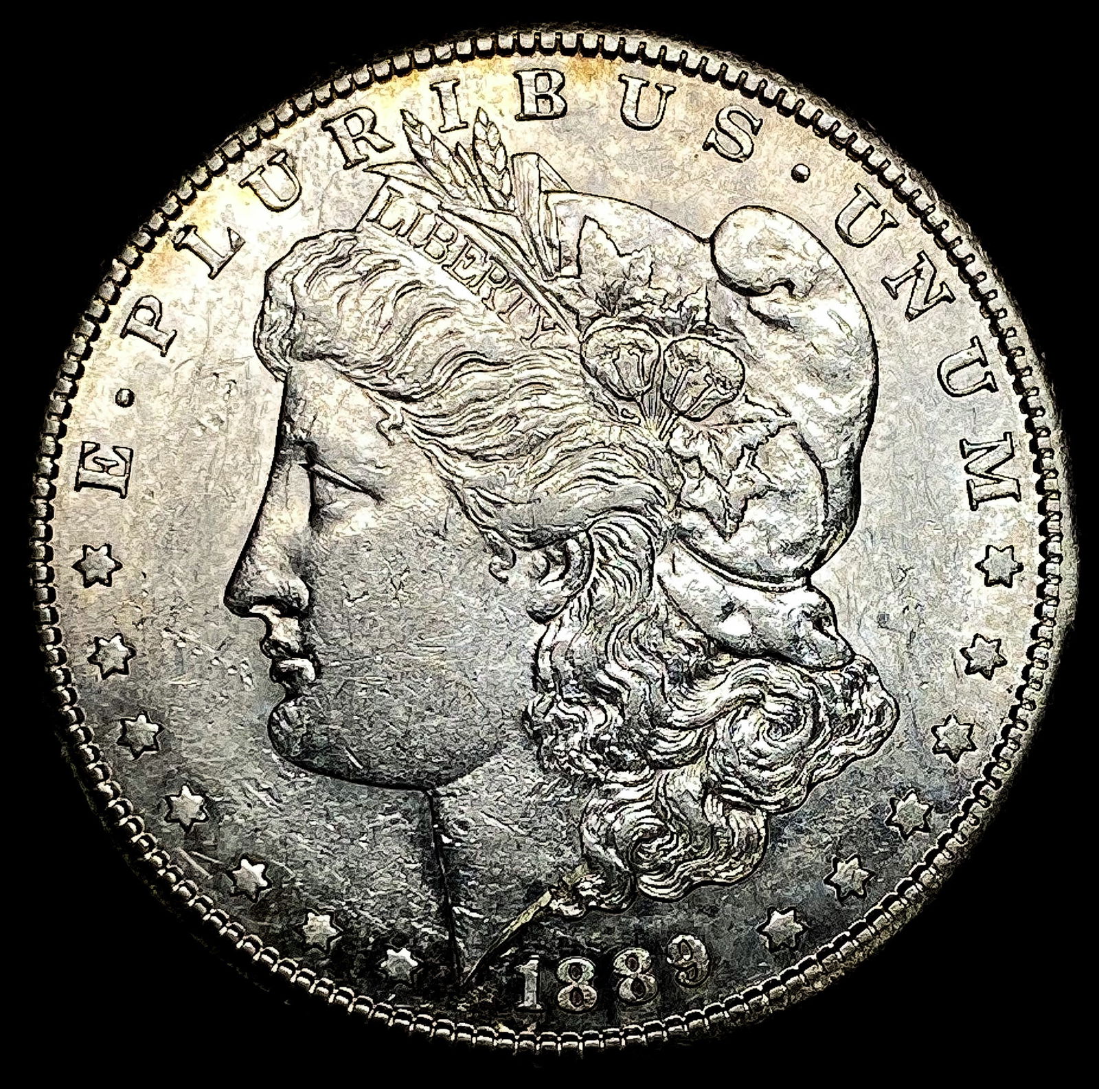 1889-S Silver Morgan Dollar CHOICE AU (1 of 2)