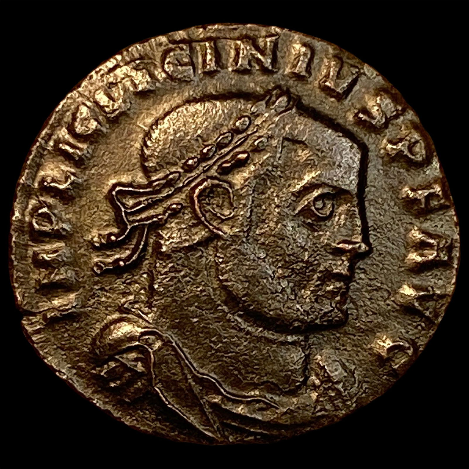 Roman Licinius I 284-305 AD BI Nummus UNCIRCULATED: Roman Licinius I 284-305 AD BI Nummus UNCIRCULATED