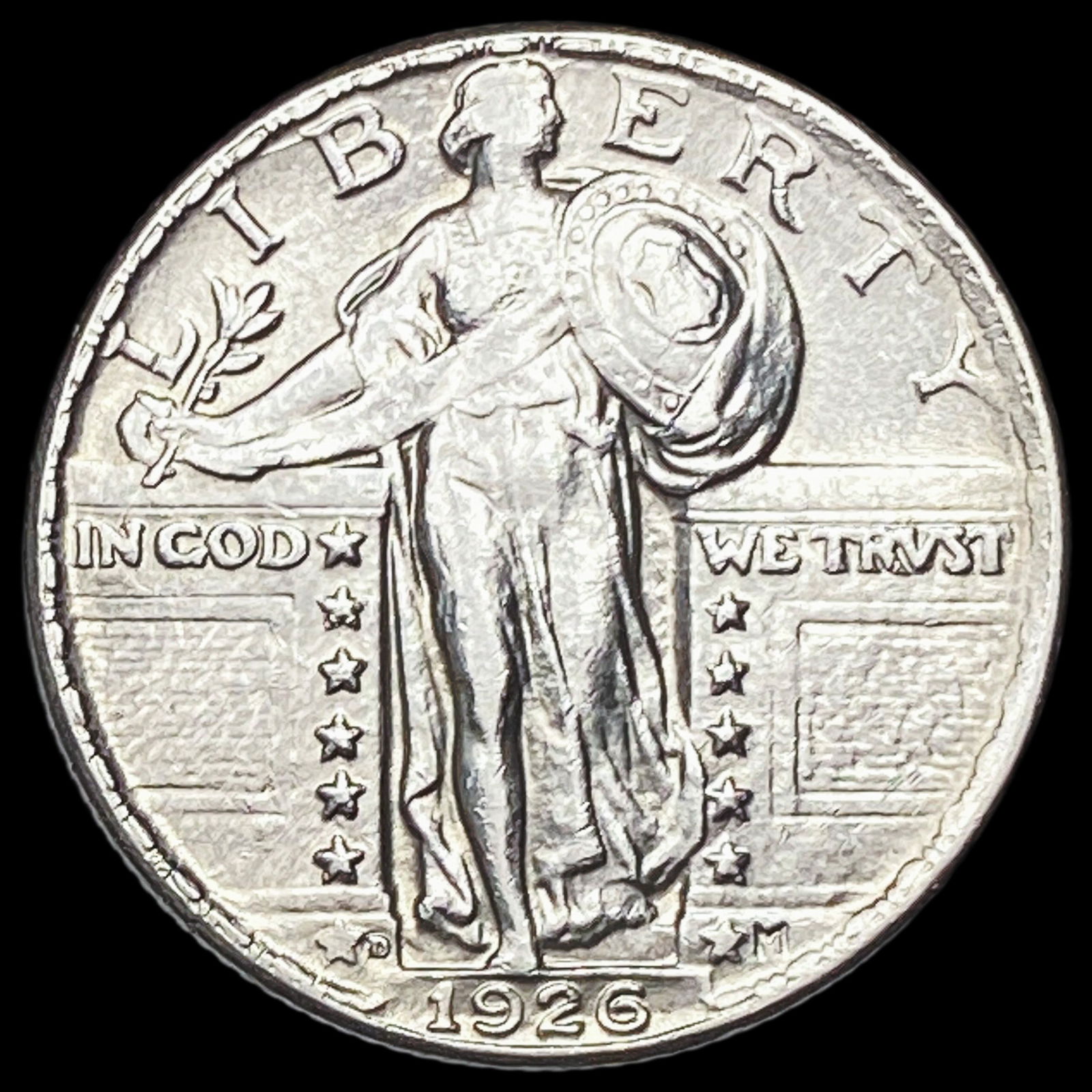 1926-D Silver Standing Liberty Quarter UNCIRCULATED (1 of 2)