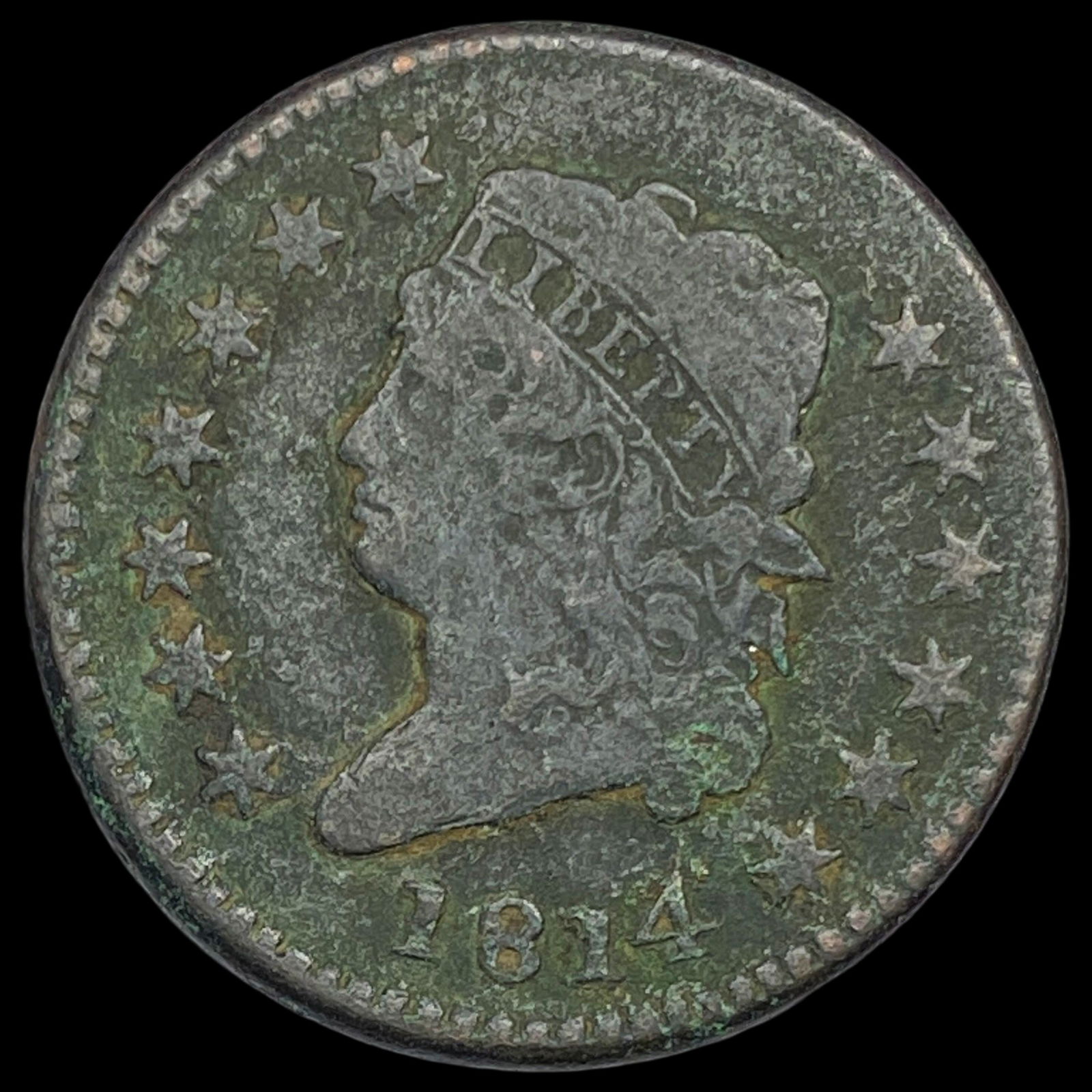 1814 Classic Head Large Cent LIGHTLY CIRCULATED (1 of 2)