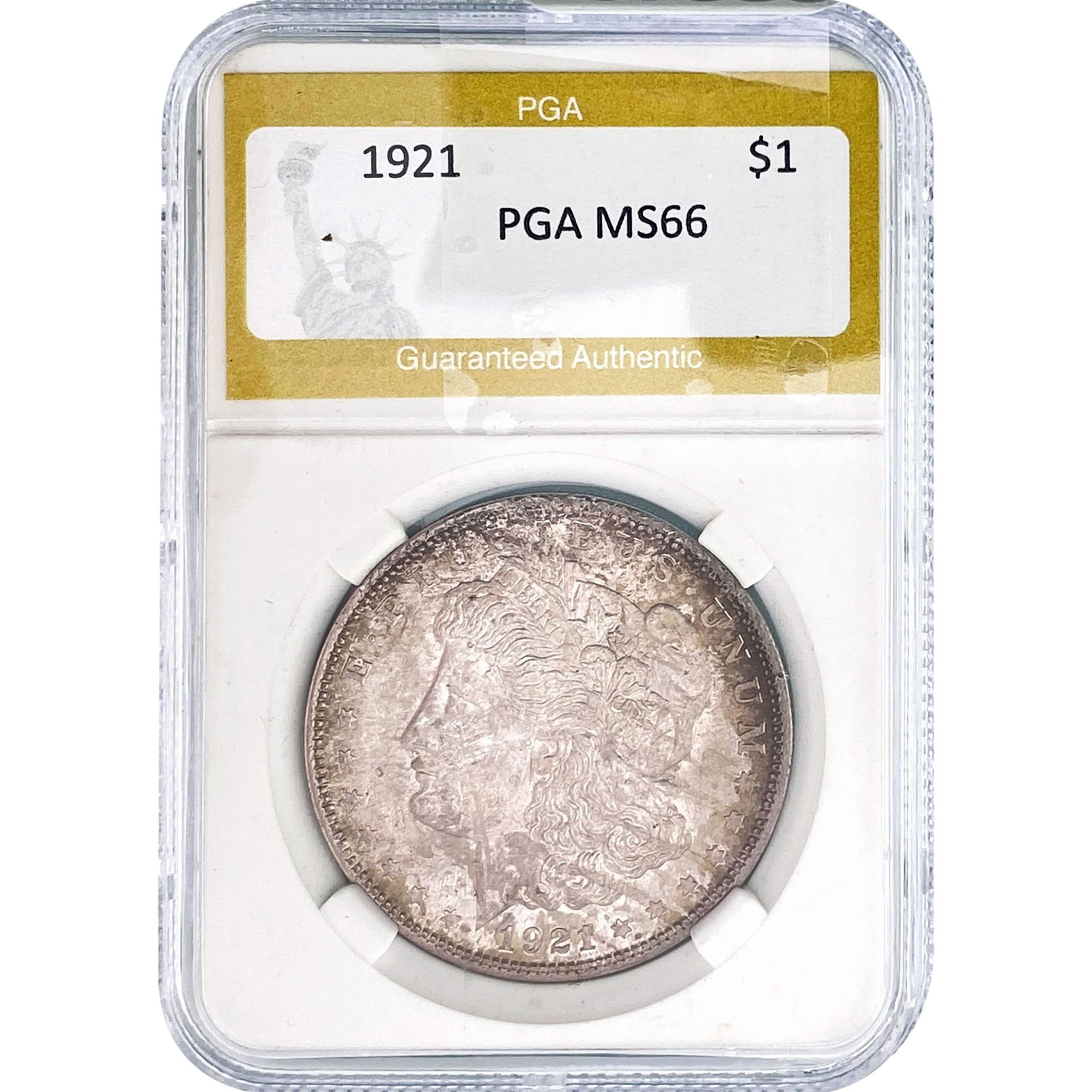 1921 Morgan Silver Dollar PGA MS66 (1 of 2)
