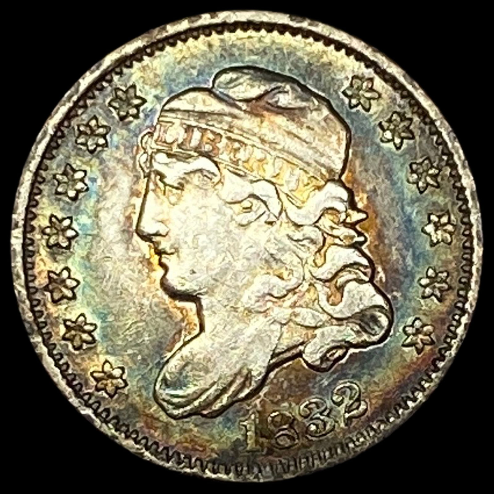 1832 Capped Bust Half Dime CHOICE AU (1 of 2)