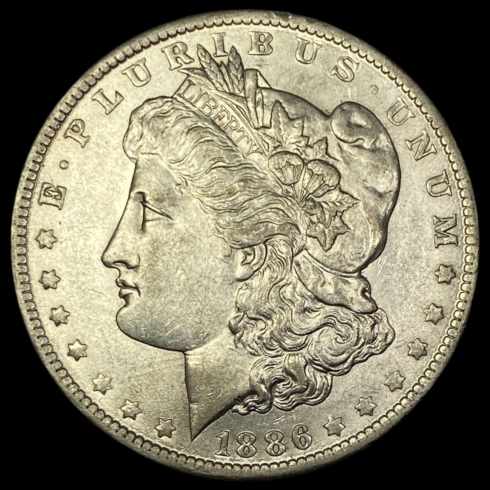 1886-O Silver Morgan Dollar CHOICE AU (1 of 2)