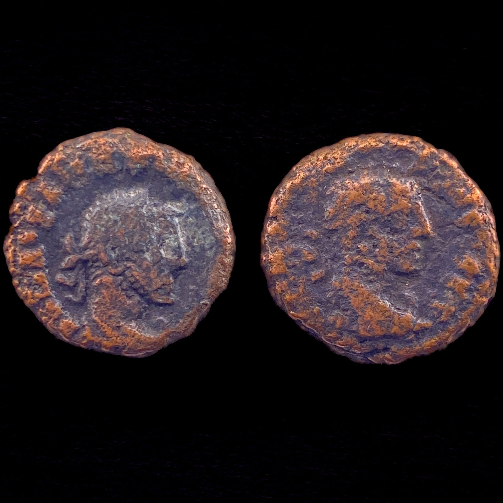 [2 Coins] Roman Egypt 235-284 AD BI Tetradrachm NEARLY UNCIRCULATED (1 of 2)