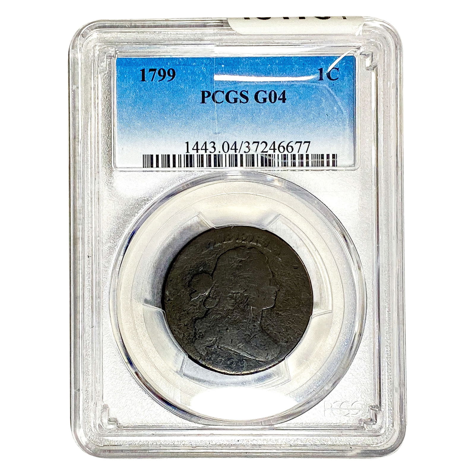 1799 Draped Bust Large Cent PCGS G04 (1 of 2)