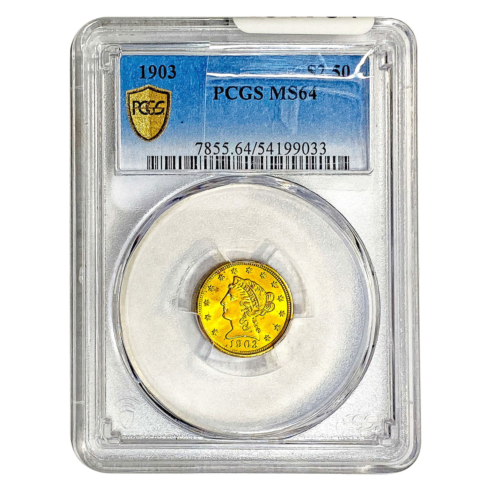 1903 $2.50 Gold Quarter Eagle PCGS MS64 (1 of 2)