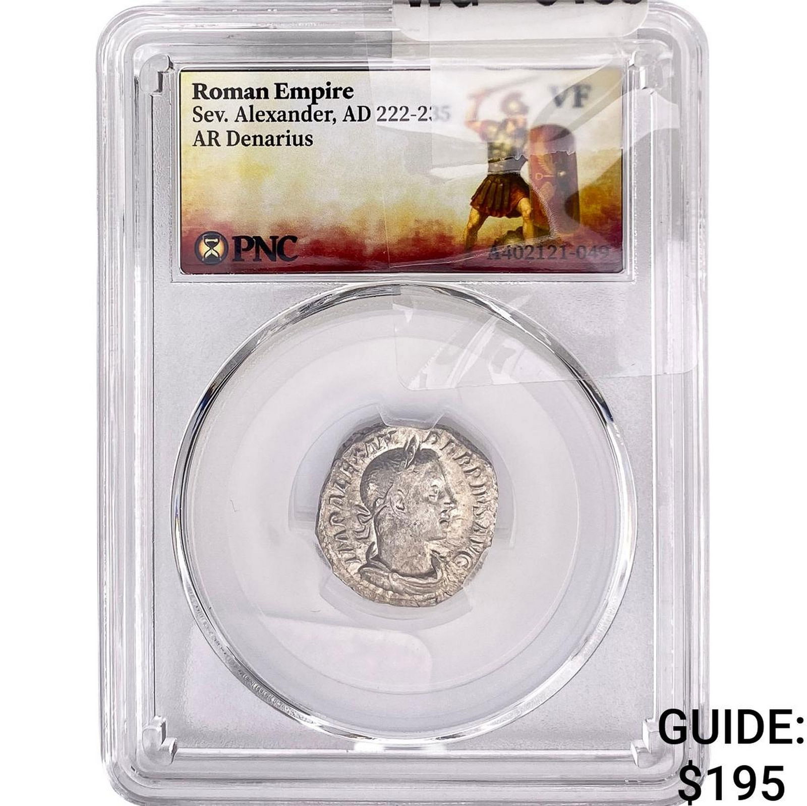 Roman Sev. Alexander, AD 222-235 AR Denarius PNC VF: Roman Sev. Alexander, AD 222-235 AR Denarius PNC VF