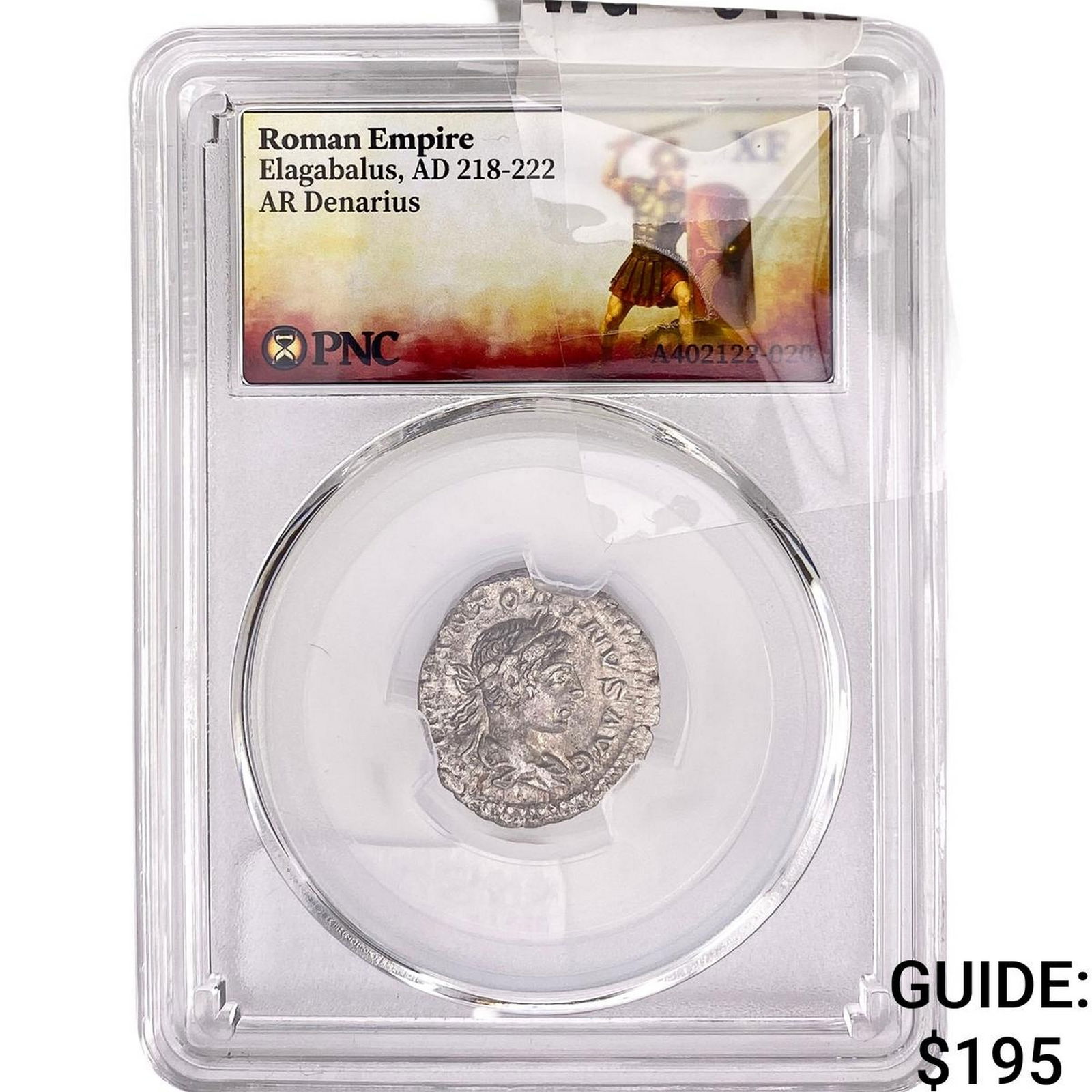 Roman Elagabalus, AD 218-222 AR Denarius PNC XF: Roman Elagabalus, AD 218-222 AR Denarius PNC XF