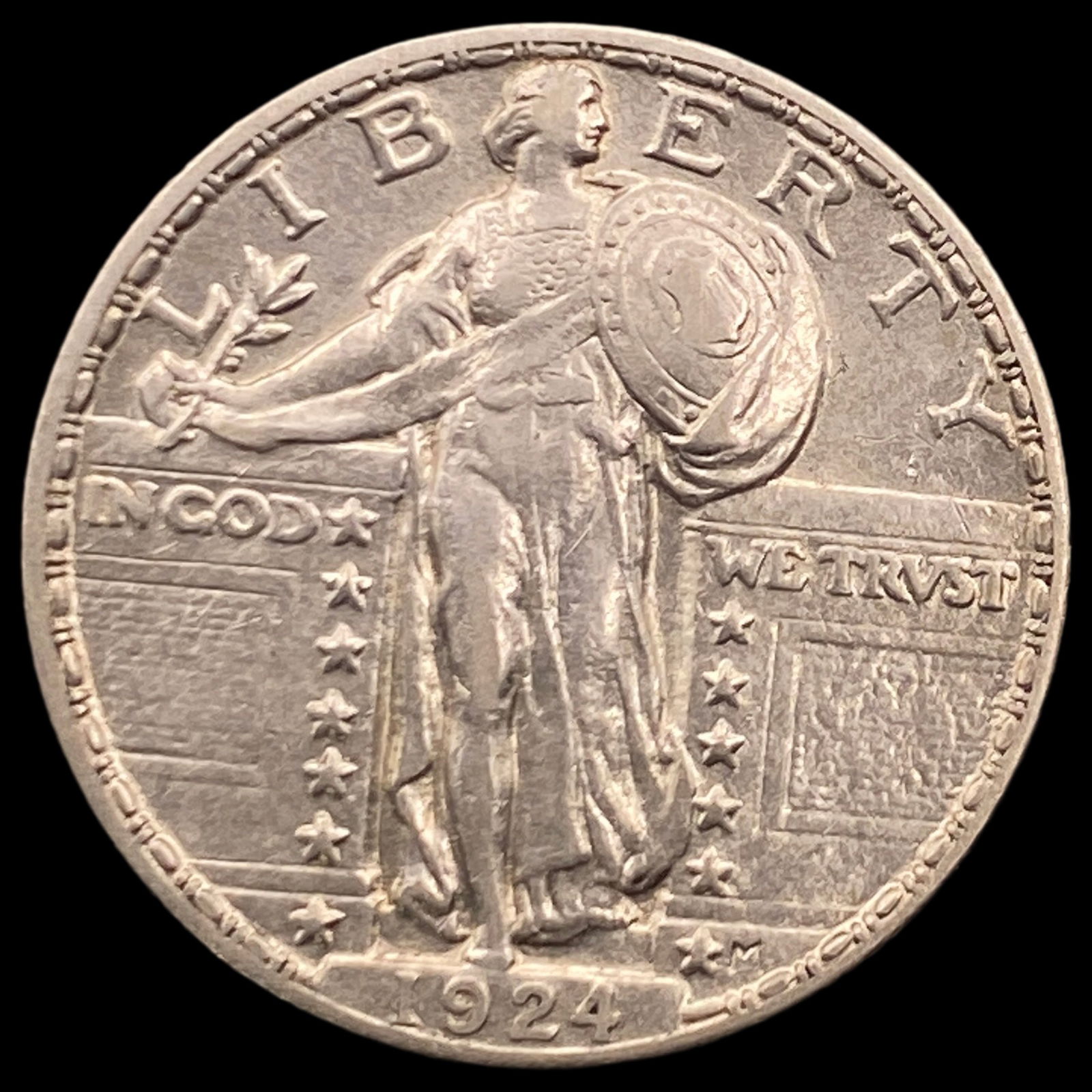 1924 Standing Liberty Quarter CLOSELY UNCIRCULATED (1 of 2)