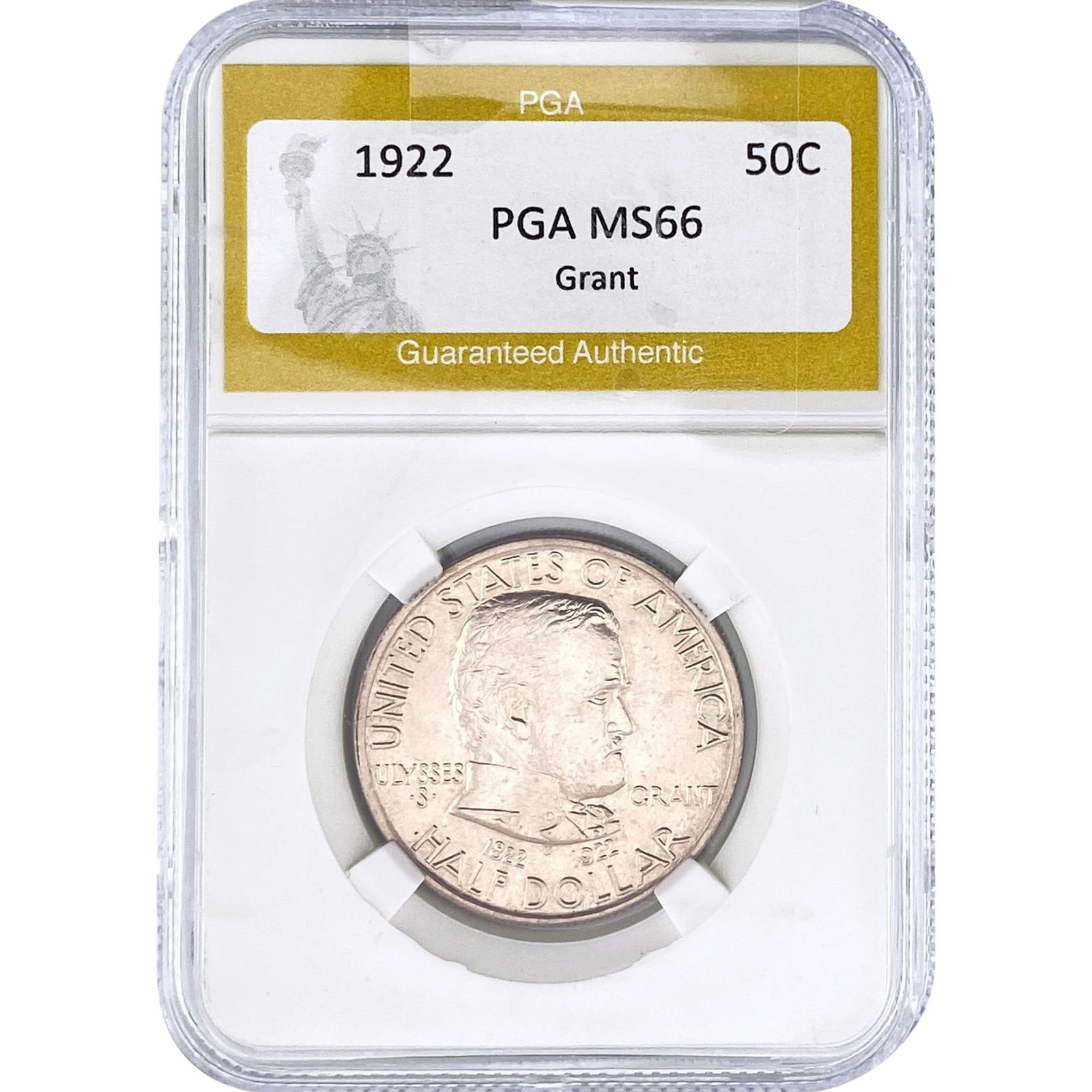 1922 Grant Half Dollar PGA MS66 (1 of 2)