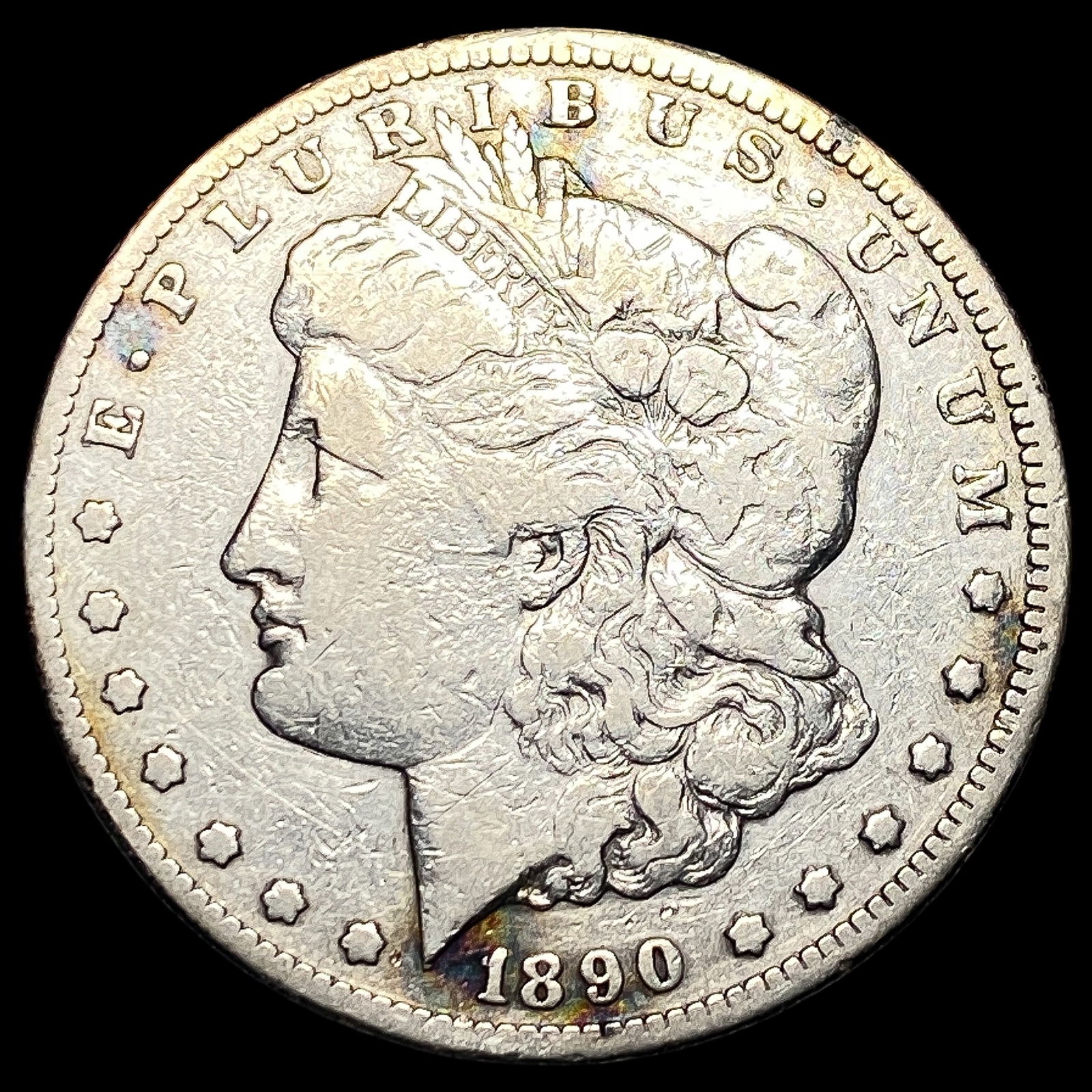 1890-CC Silver Morgan Dollar LIGHTLY CIRCULATED (1 of 2)