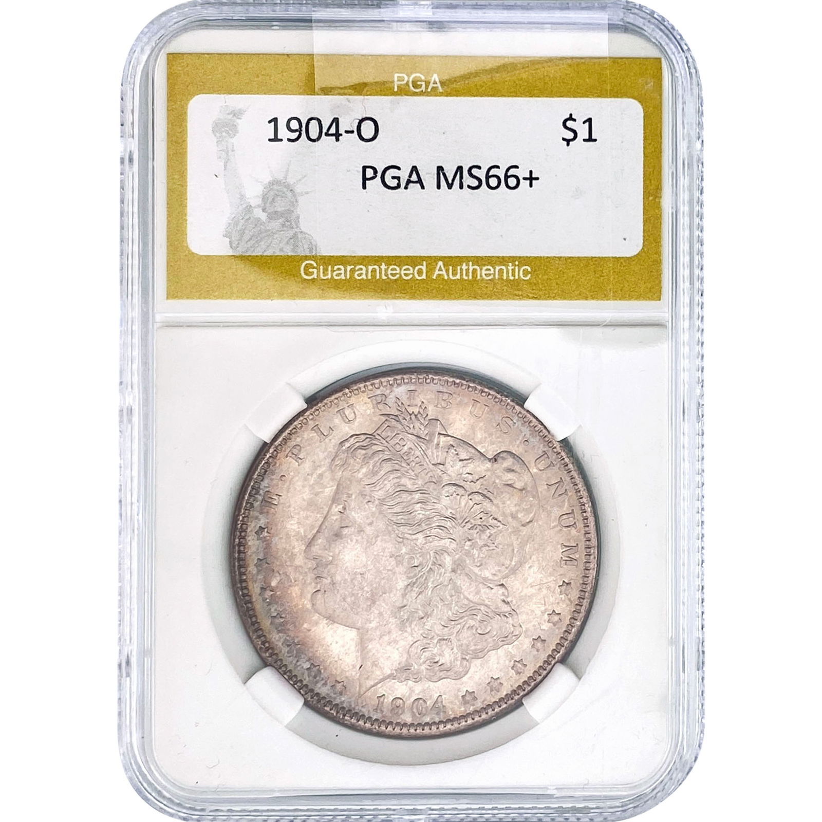 1904-O Morgan Silver Dollar PGA MS66+ (1 of 2)