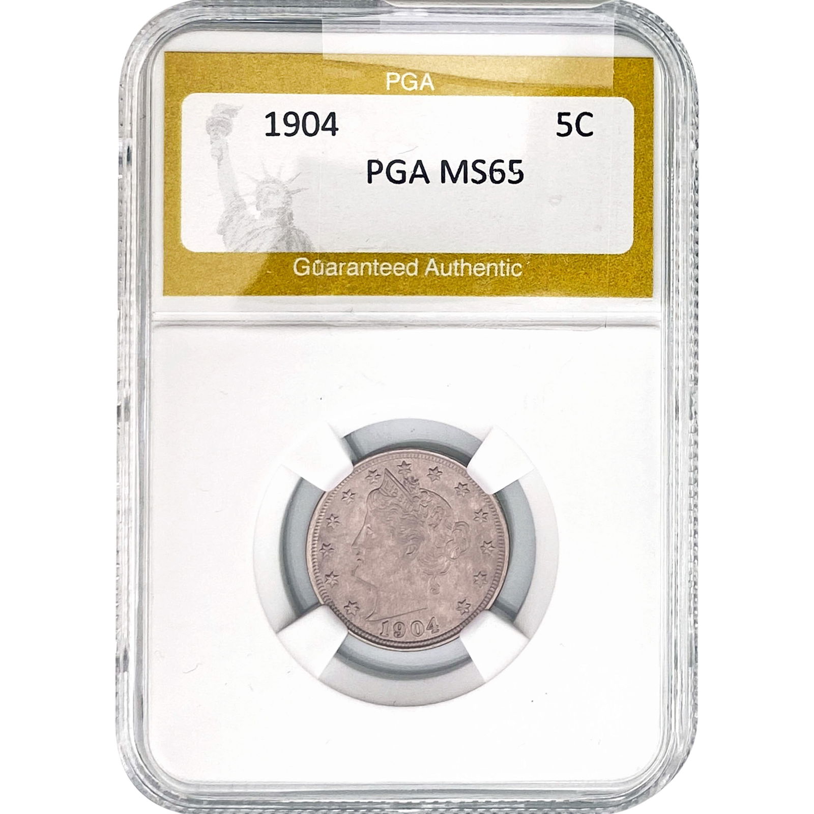 1904 Liberty Victory Nickel PGA MS65 (1 of 2)