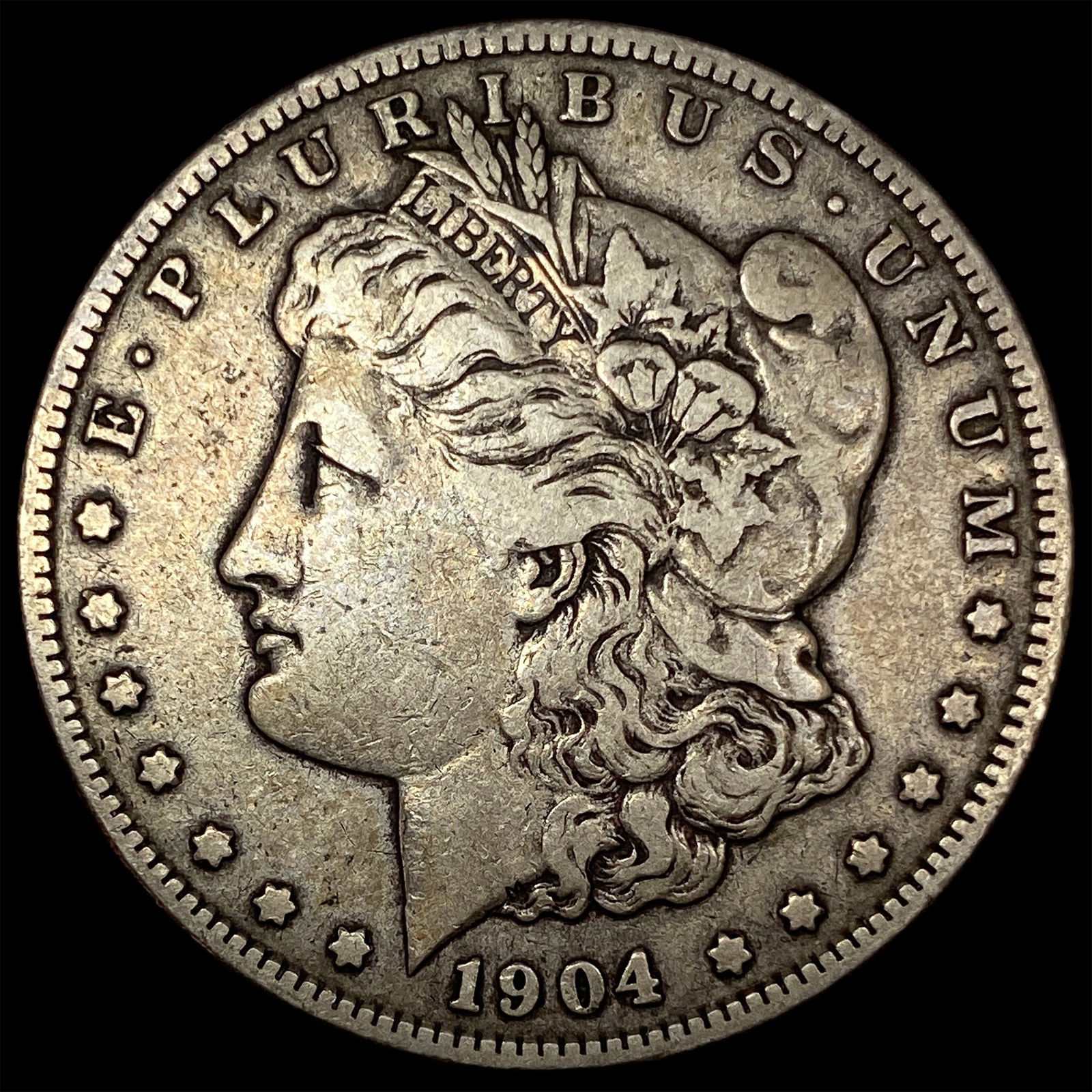 1904-S Silver Morgan Dollar LIGHTLY CIRCULATED (1 of 2)