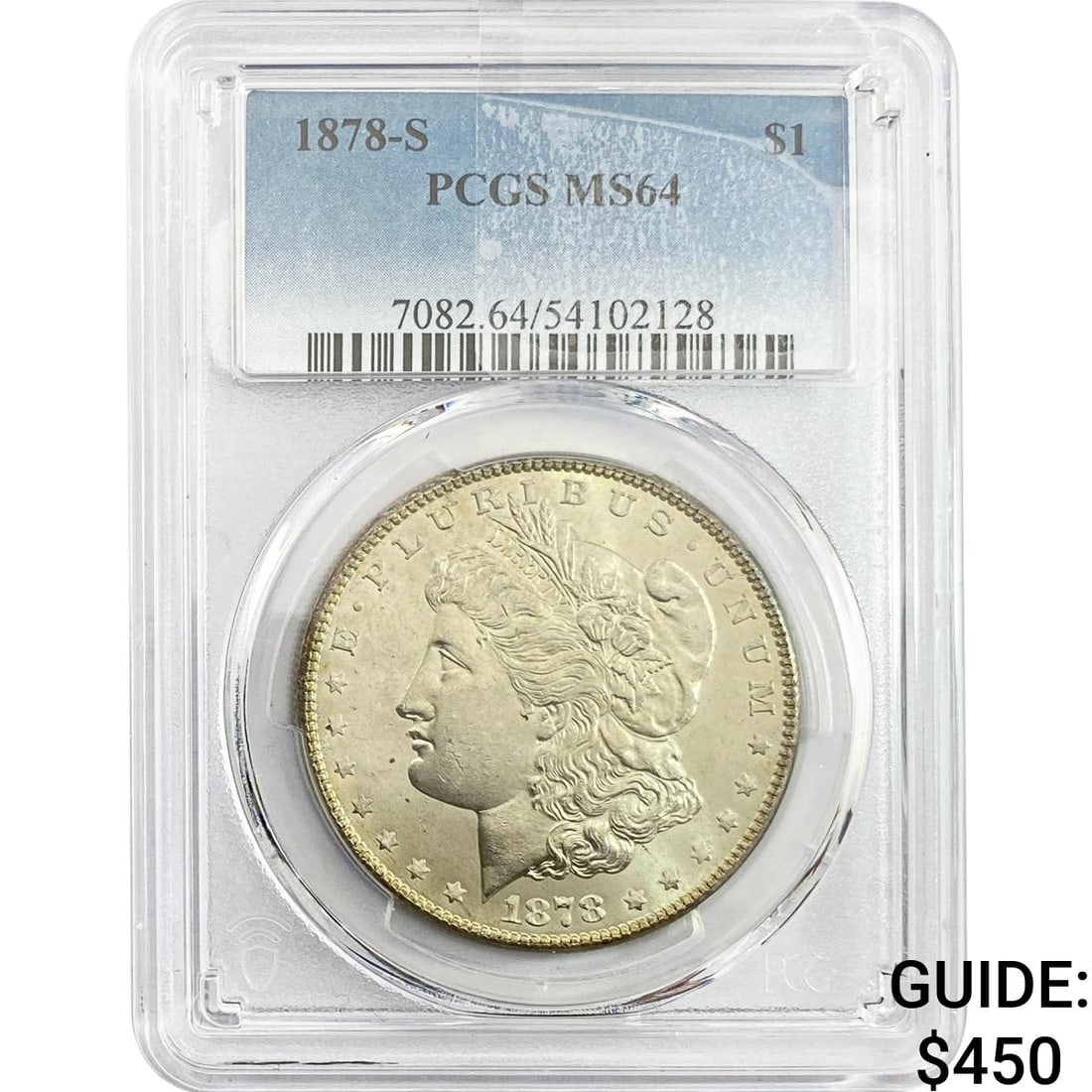1878-S Morgan Silver Dollar PCGS MS64 (1 of 2)