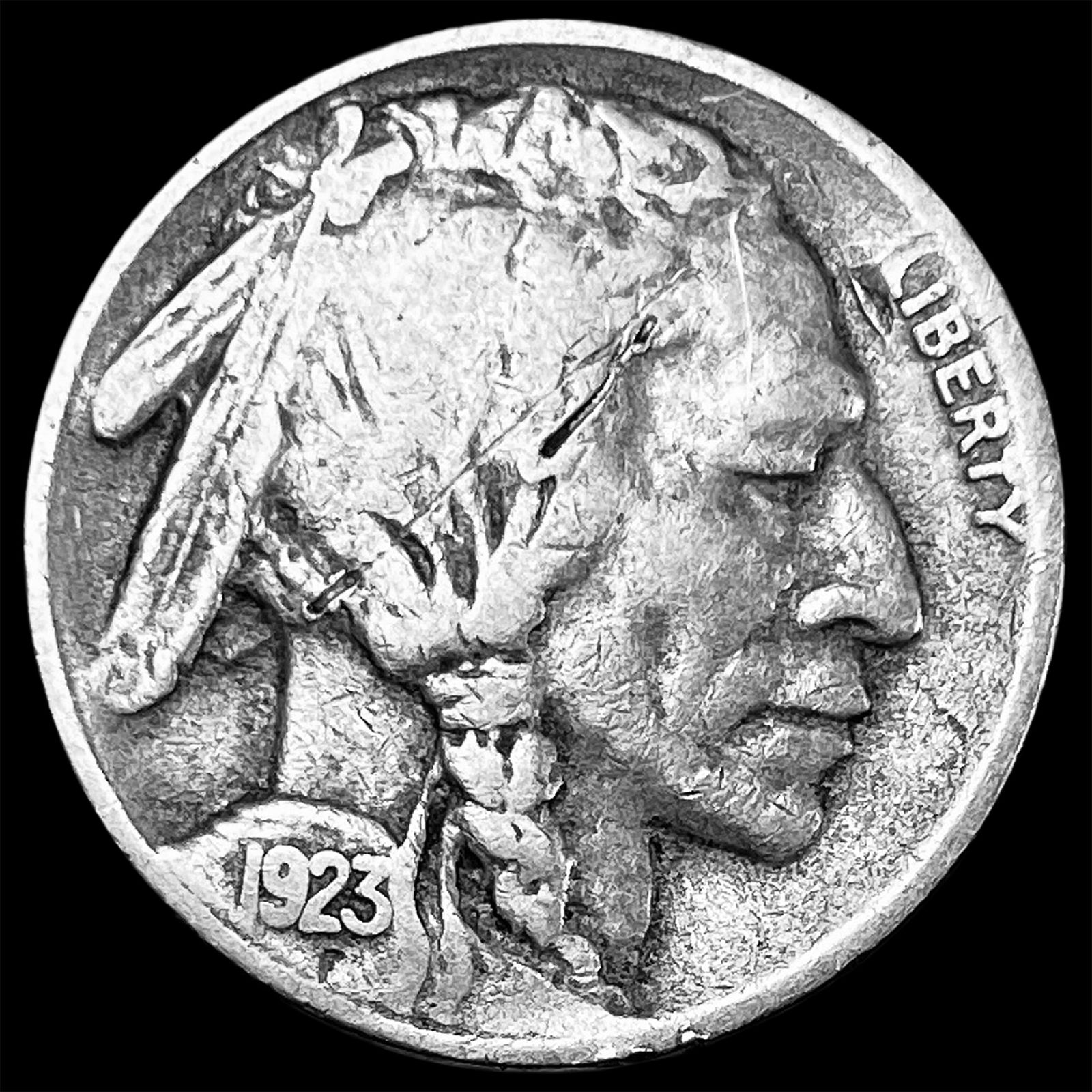 1923-S Buffalo Nickel LIGHTLY CIRCULATED (1 of 2)