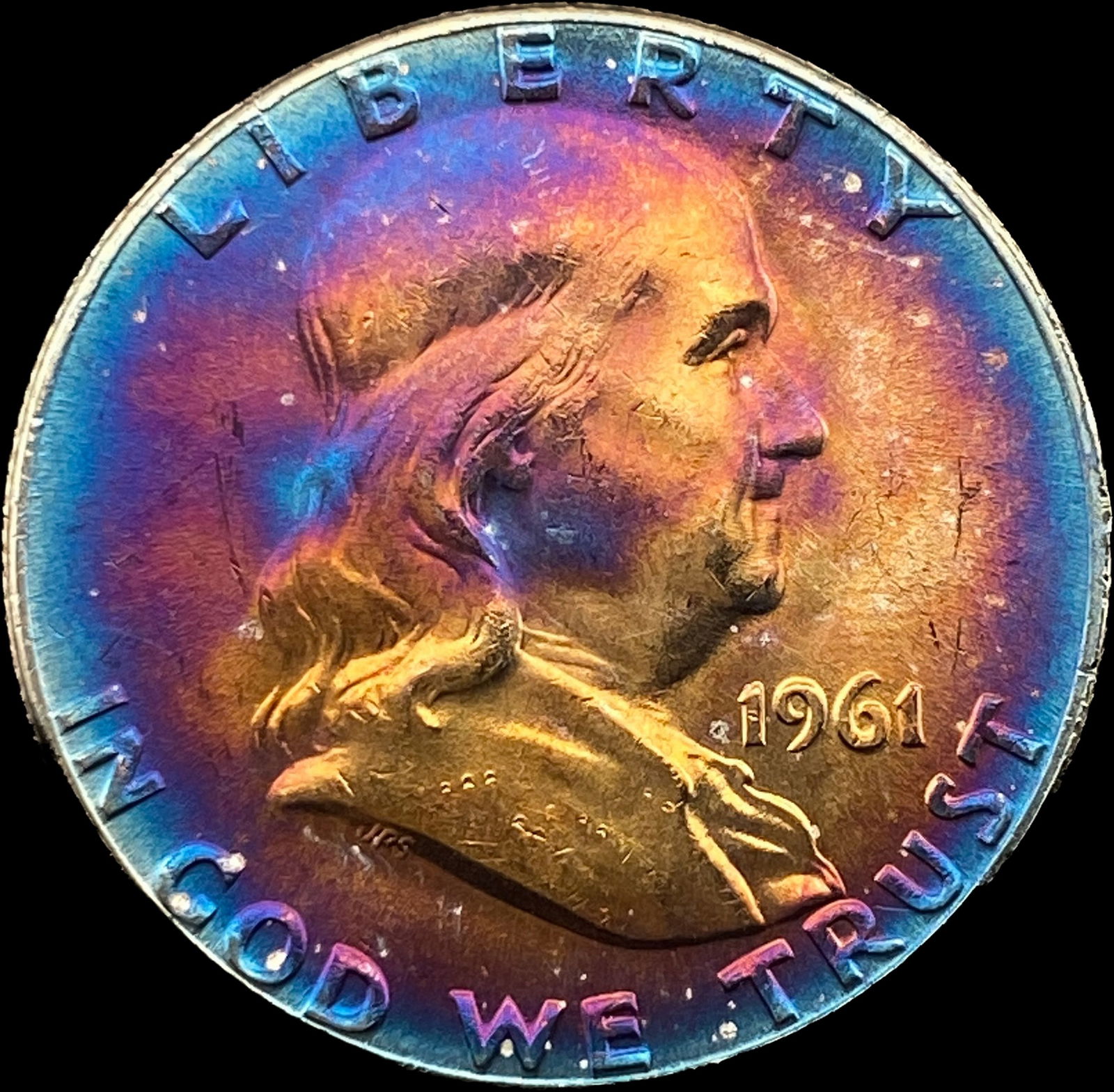 1961 Franklin Half Dollar UNCIRCULATED (1 of 2)