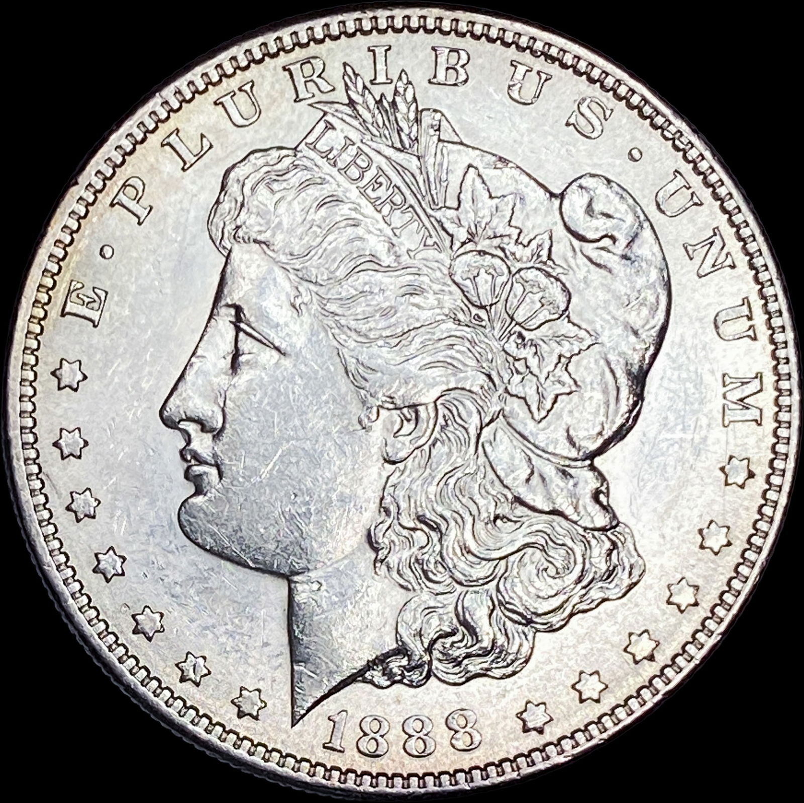 1888-S Silver Morgan Dollar CHOICE AU (1 of 2)