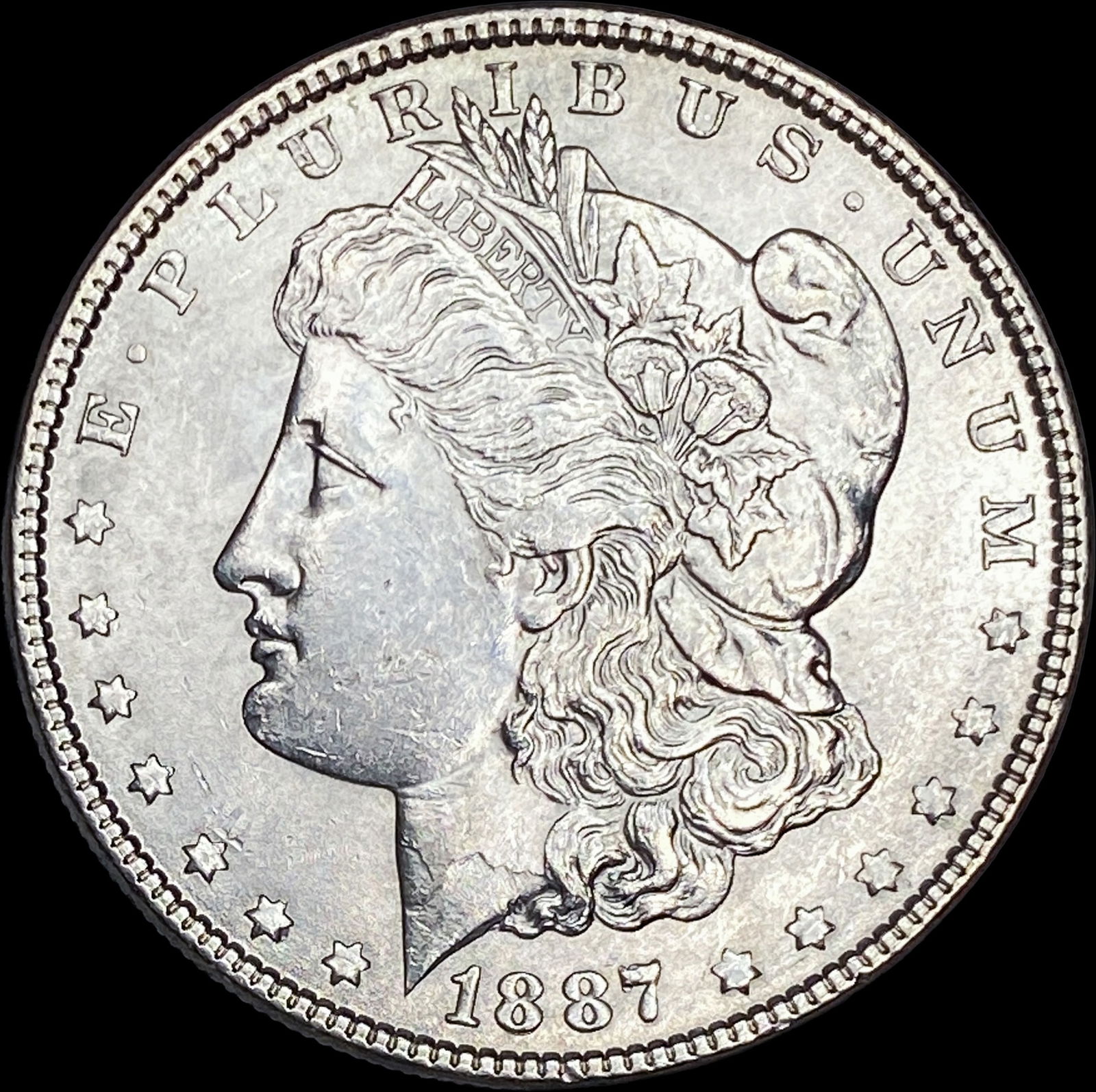 1887-S Silver Morgan Dollar UNCIRCULATED: 1887-S Silver Morgan Dollar UNCIRCULATED