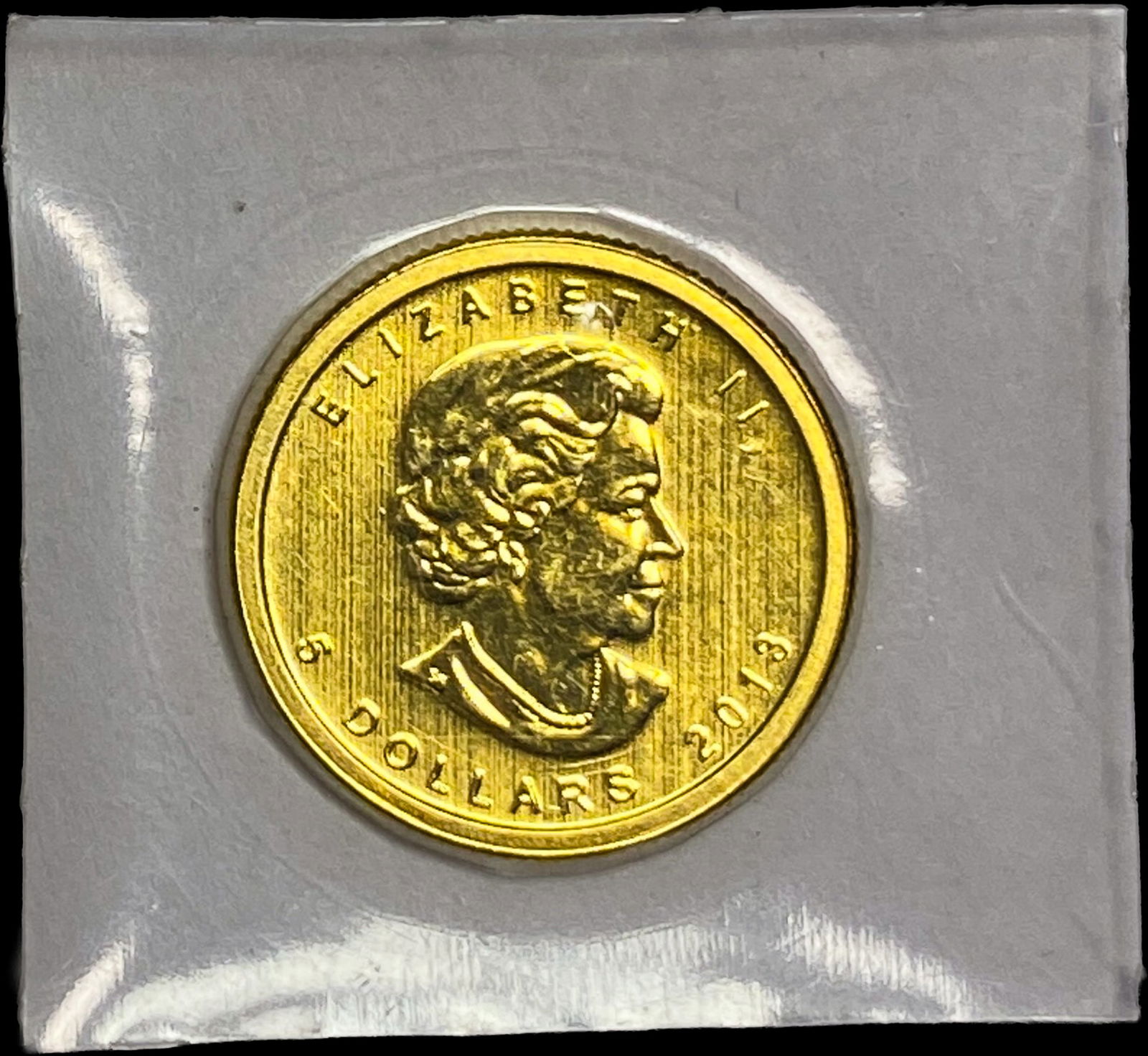2013 Canada 1/10 oz Gold Maple Leaf $5 GEM PROOF (1 of 2)