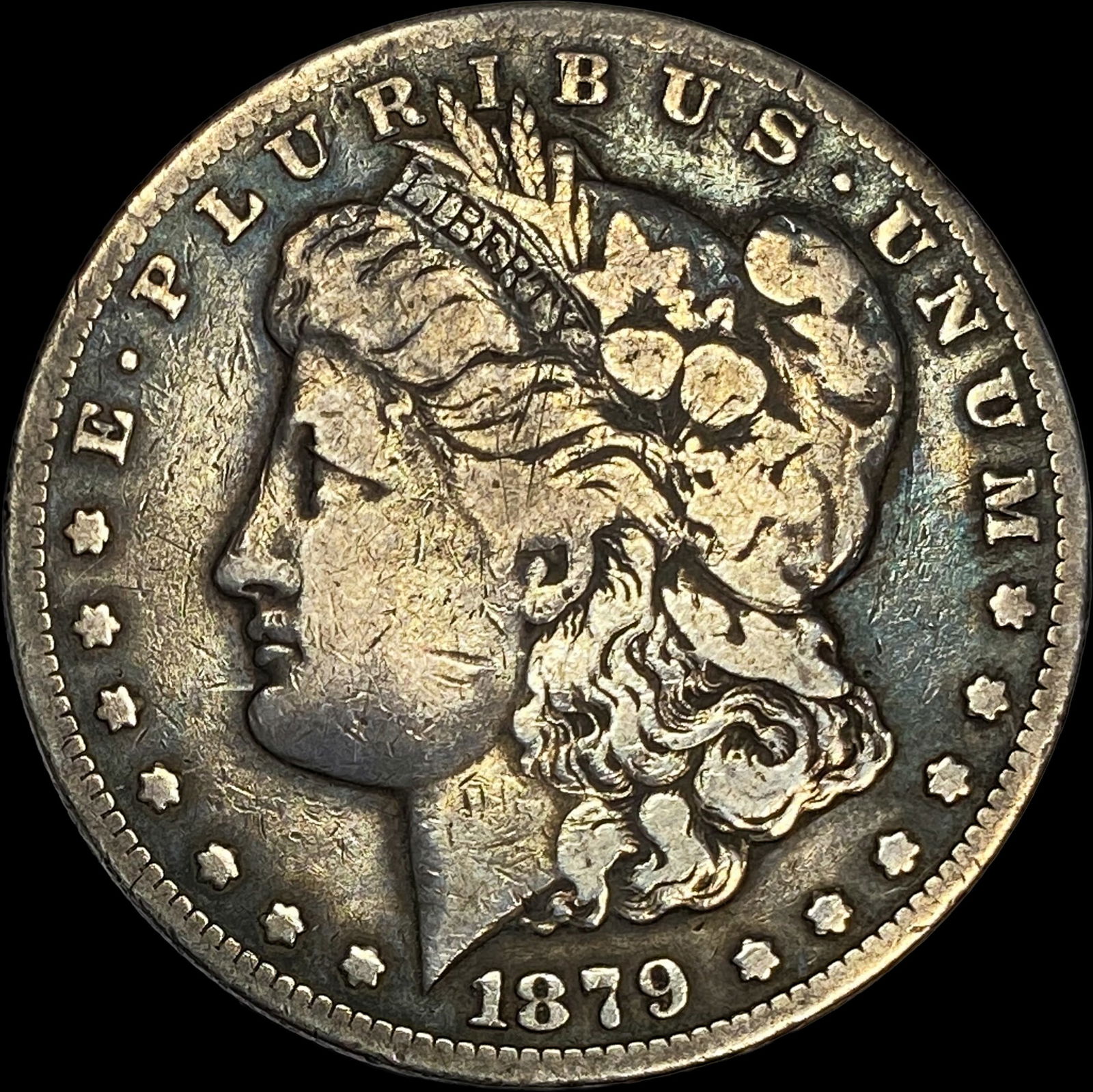 1879-CC Silver Morgan Dollar LIGHTLY CIRCULATED (1 of 2)