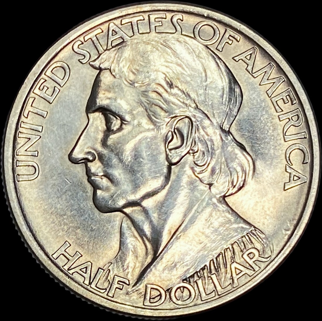 1937 Daniel Boone Bicentennial Silver Half Dollar UNCIRCULATED (1 of 2)