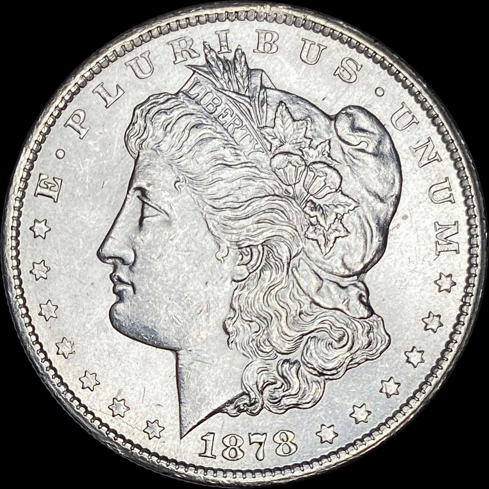 1878-S Silver Morgan Dollar UNCIRCULATED: 1878-S Silver Morgan Dollar UNCIRCULATED
