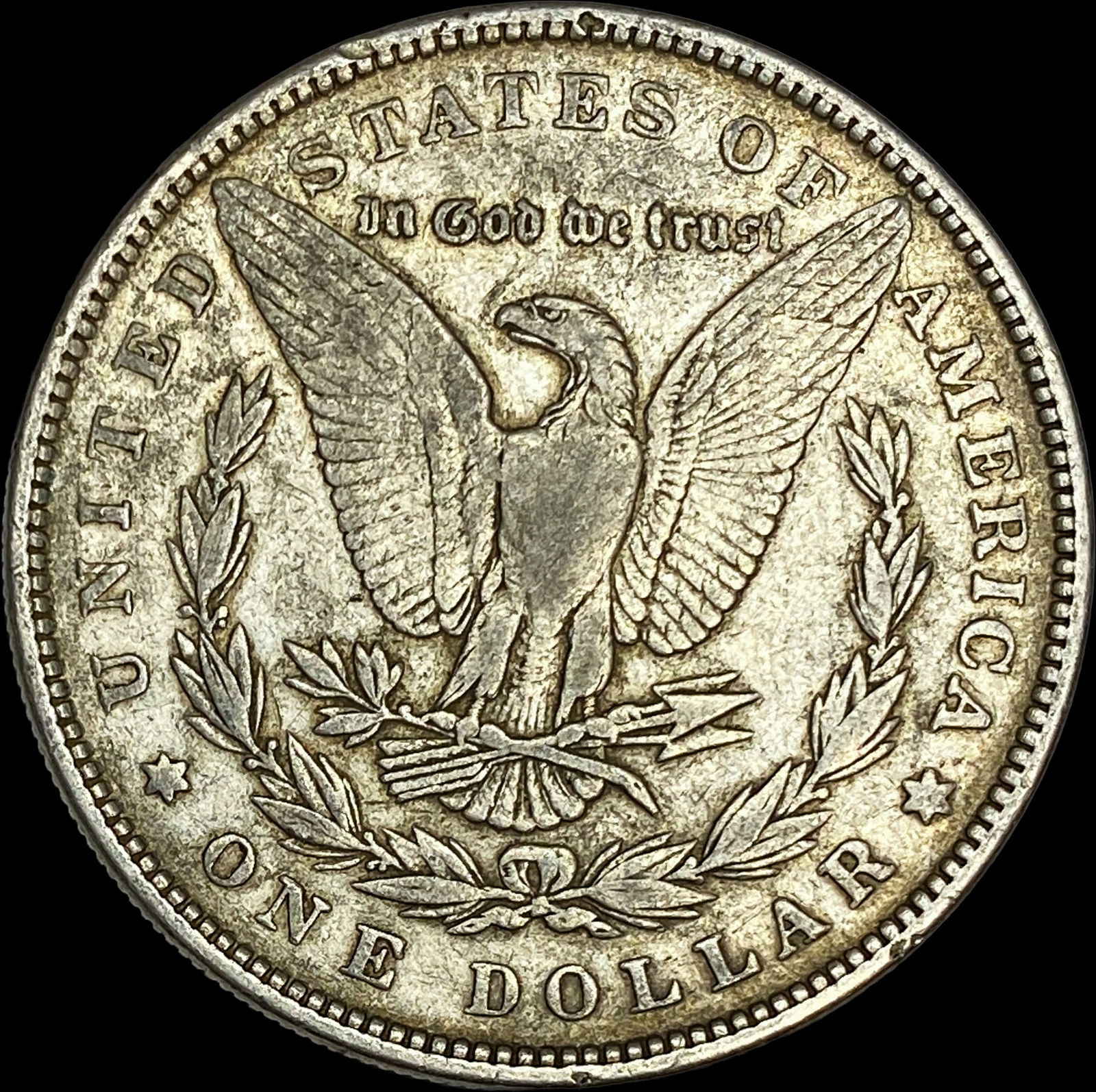 1896 Silver Morgan Dollar NEARLY UNCIRCULATED - 2