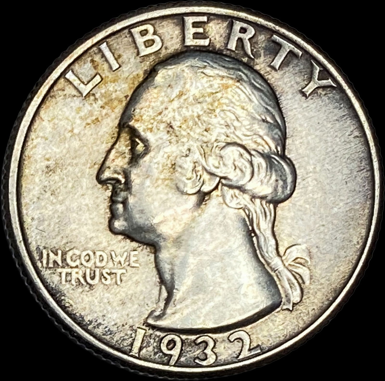 1932 Silver Washington Quarter CLOSELY UNCIRCULATED (1 of 2)