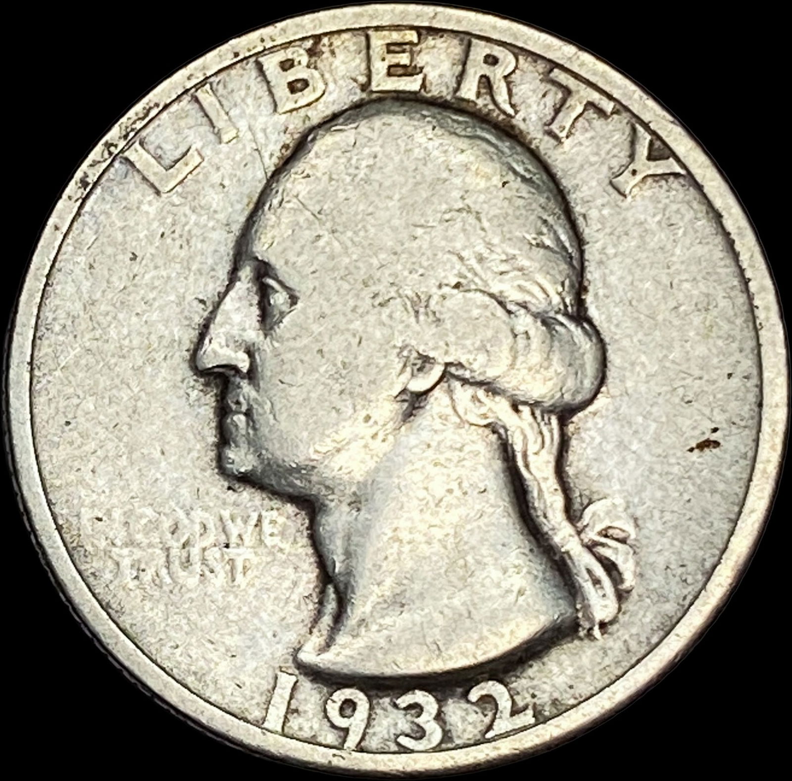 1932-D Silver Washington Quarter LIGHTLY CIRCULATED (1 of 2)