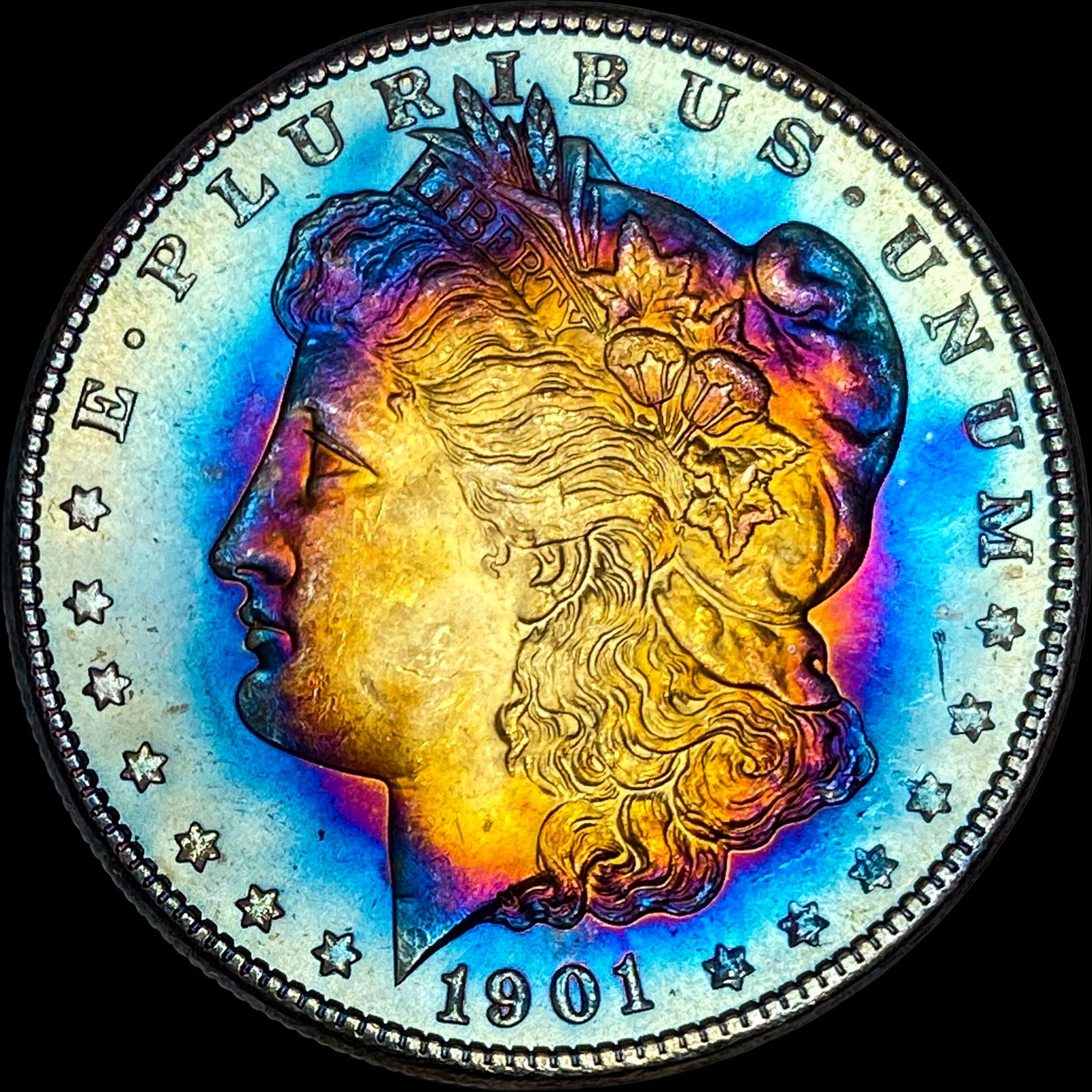 1901-O Silver Morgan Dollar GEM BU (1 of 2)
