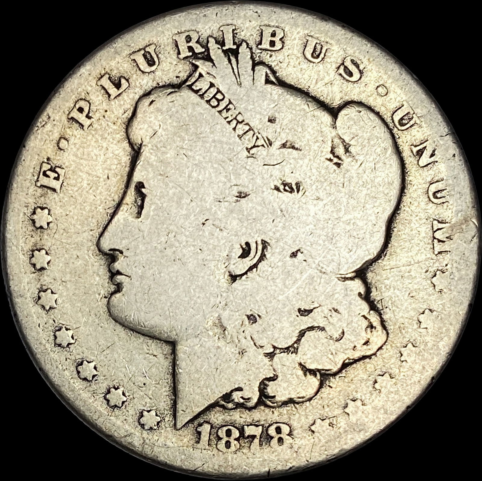 1878 Silver Morgan Dollar NICELY CIRCULATED: 1878 Silver Morgan Dollar NICELY CIRCULATED