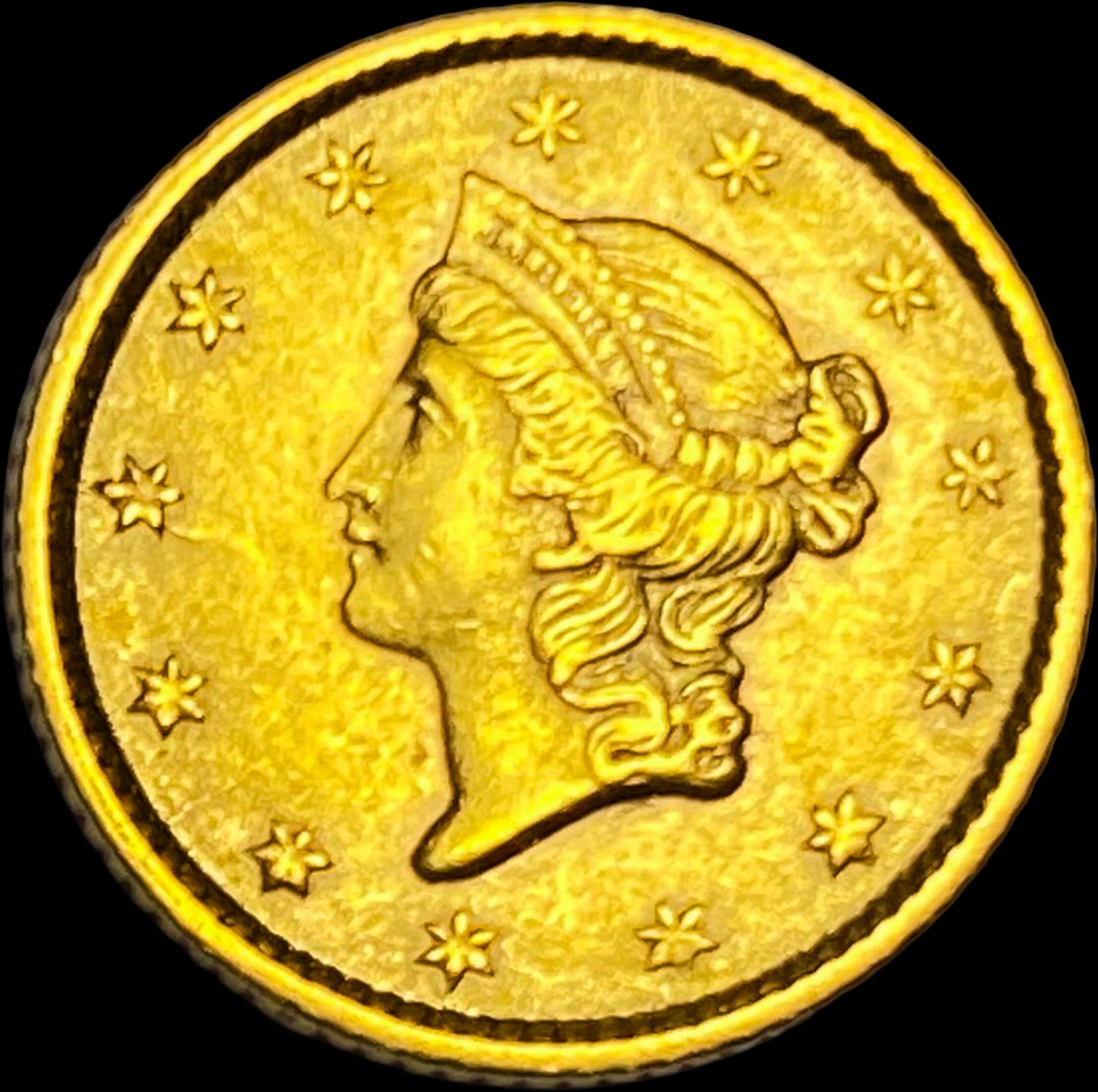 1853 Gold $1 Type 1 UNCIRCULATED (1 of 2)