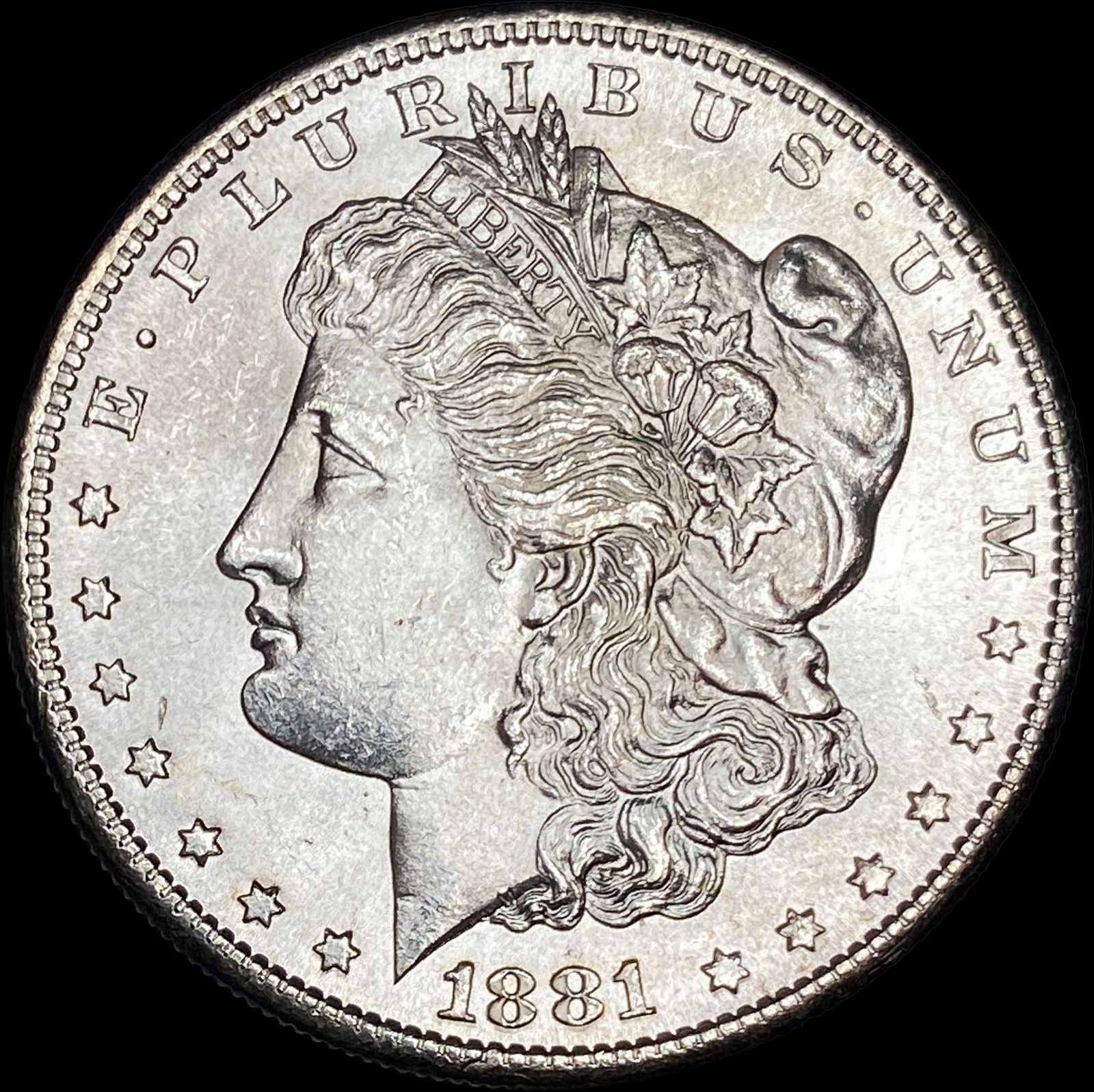 1881-S Silver Morgan Dollar GEM BU (1 of 2)
