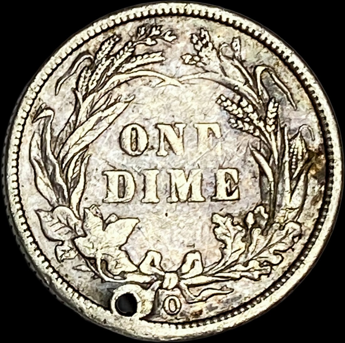 1894-O Silver Barber Dime HIGH GRADE - 2