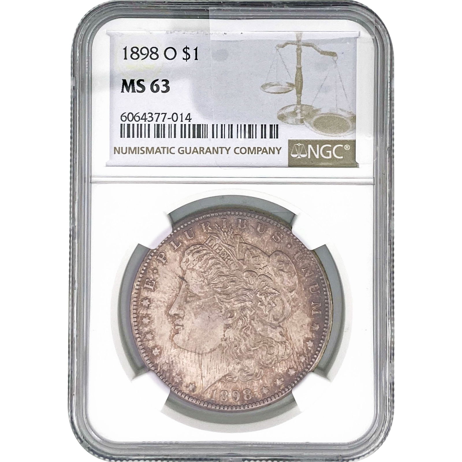 1898-O Morgan Silver Dollar NGC MS63 (1 of 2)