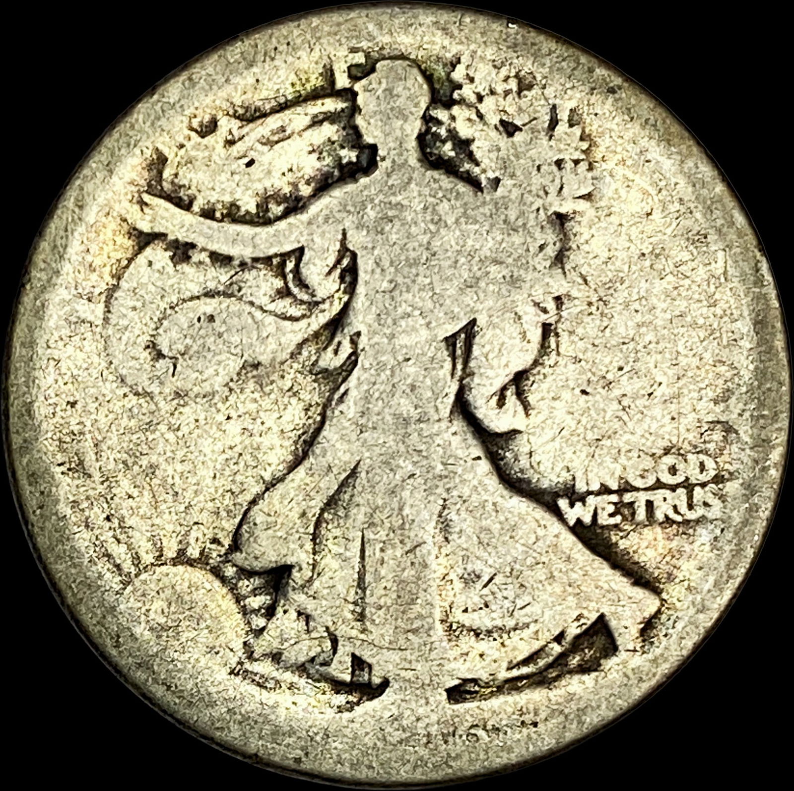 Walking Liberty Half Dollar 1917. CHOICE PROOF: Walking Liberty Half Dollar 1917. CHOICE PROOF