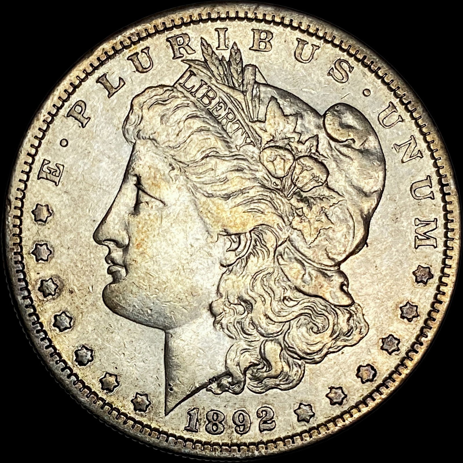 1892-S Silver Morgan Dollar NICELY CIRCULATED (1 of 2)