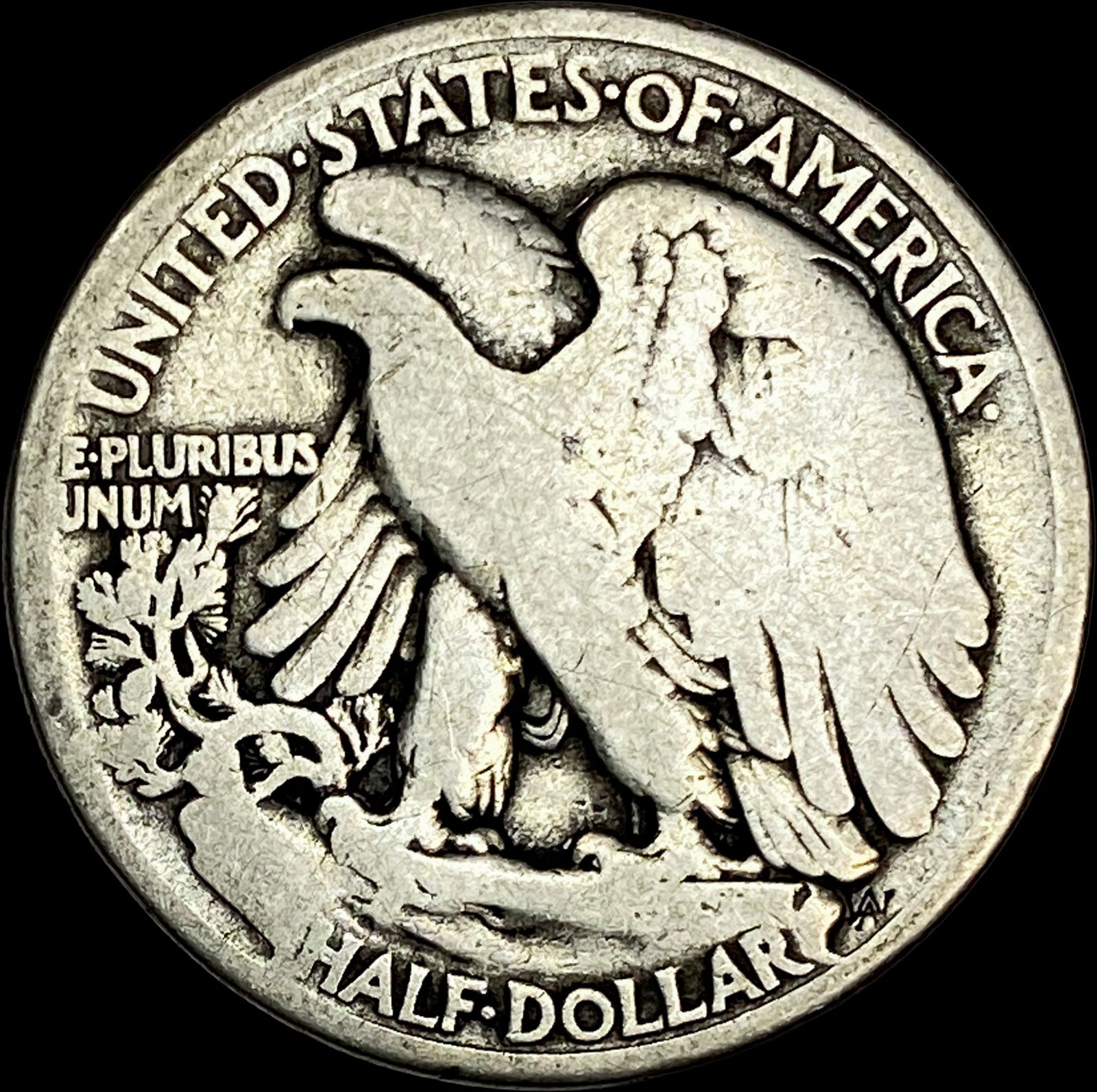 1921 Silver Half Dollar NICELY CIRCULATED - 2