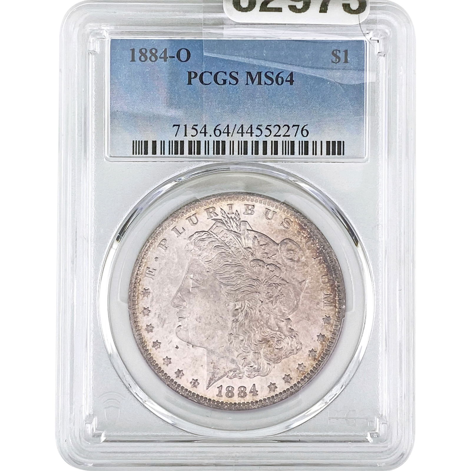 1884-O Morgan Silver Dollar PCGS MS64: 1884-O Morgan Silver Dollar PCGS MS64