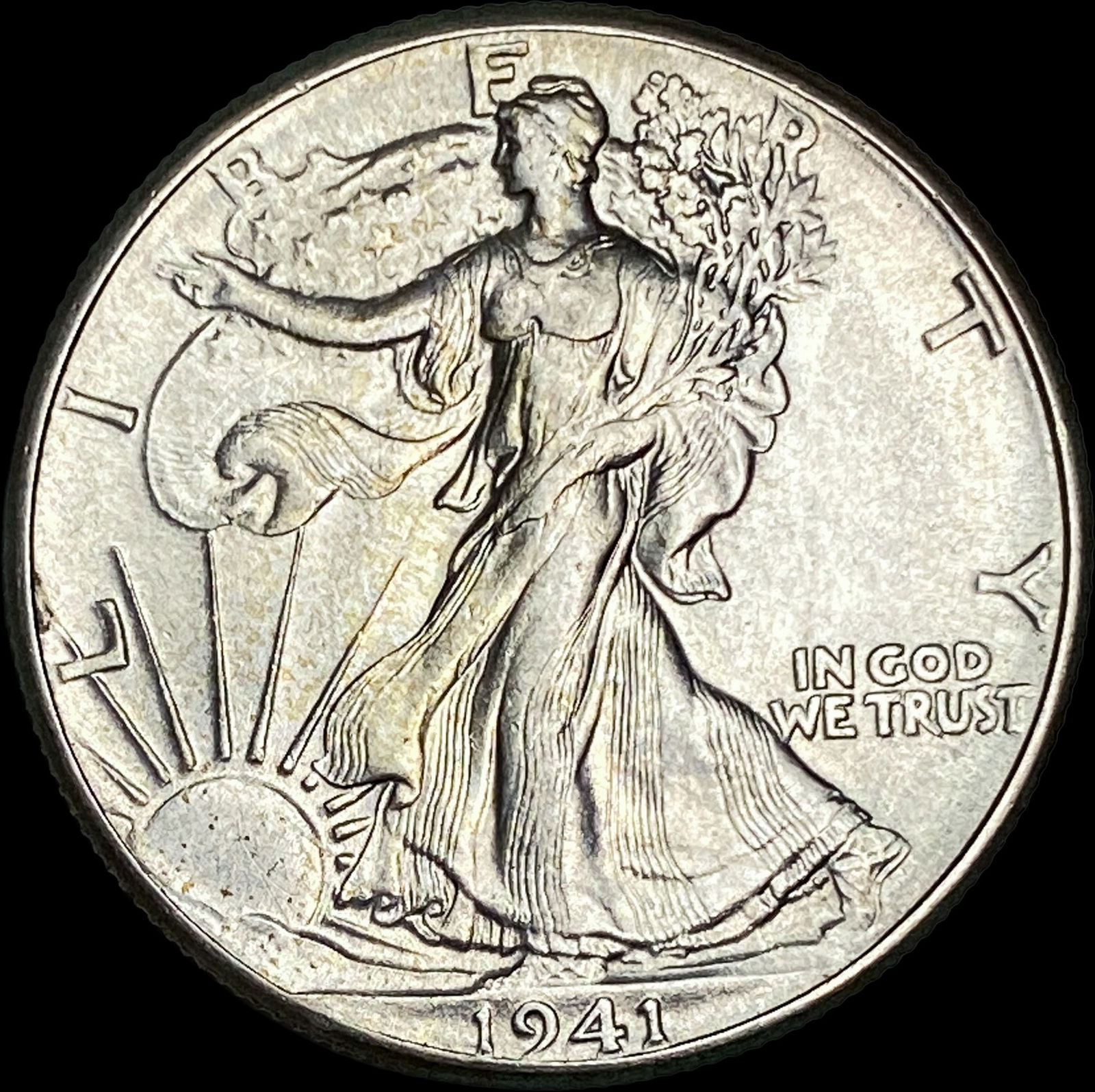 1941 Silver Half Dollar CLOSELY UNCIRCULATED (1 of 2)