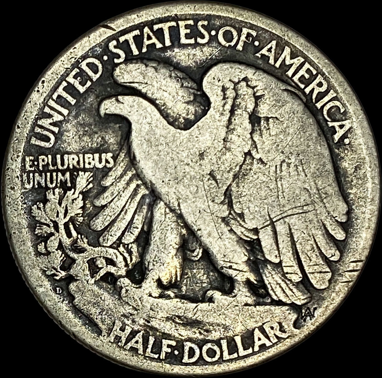 1920 Walking Liberty Half Dollar NICELY CIRCULATED - 2