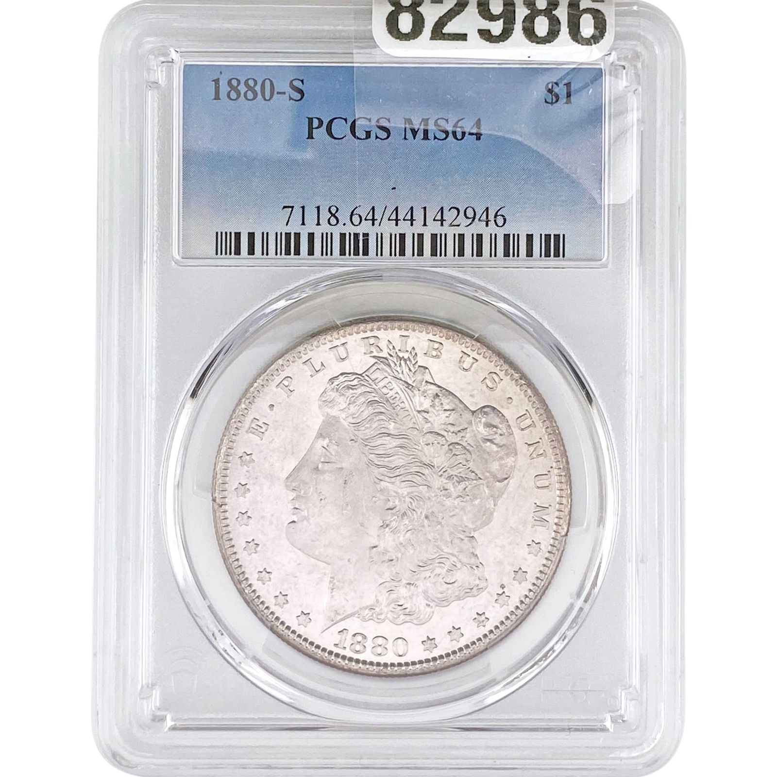 1880-S Morgan Silver Dollar PCGS MS64 (1 of 2)