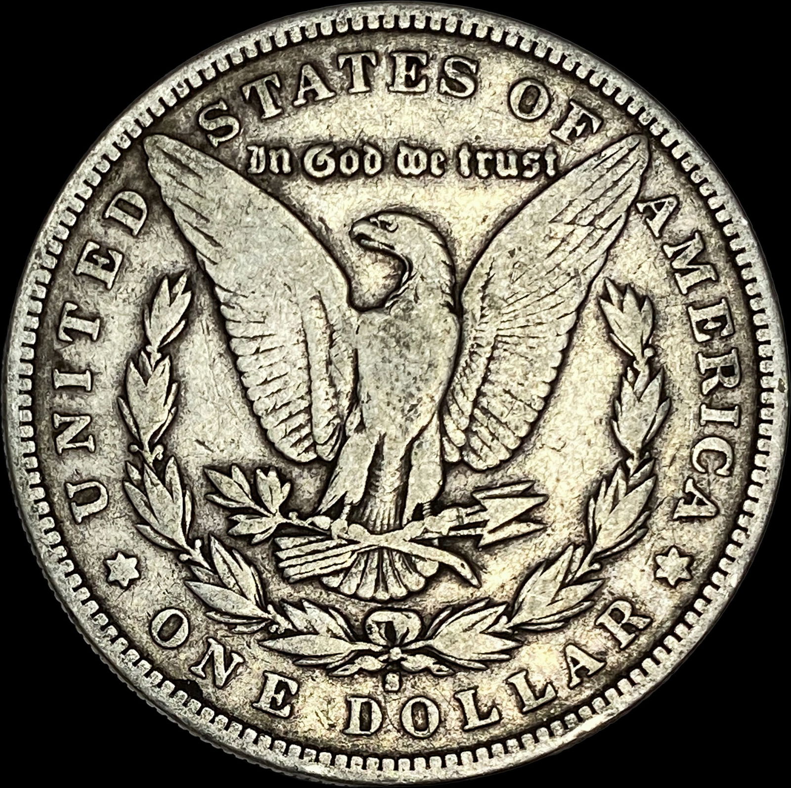 1892-S Silver Morgan Dollar LIGHTLY CIRCULATED - 2