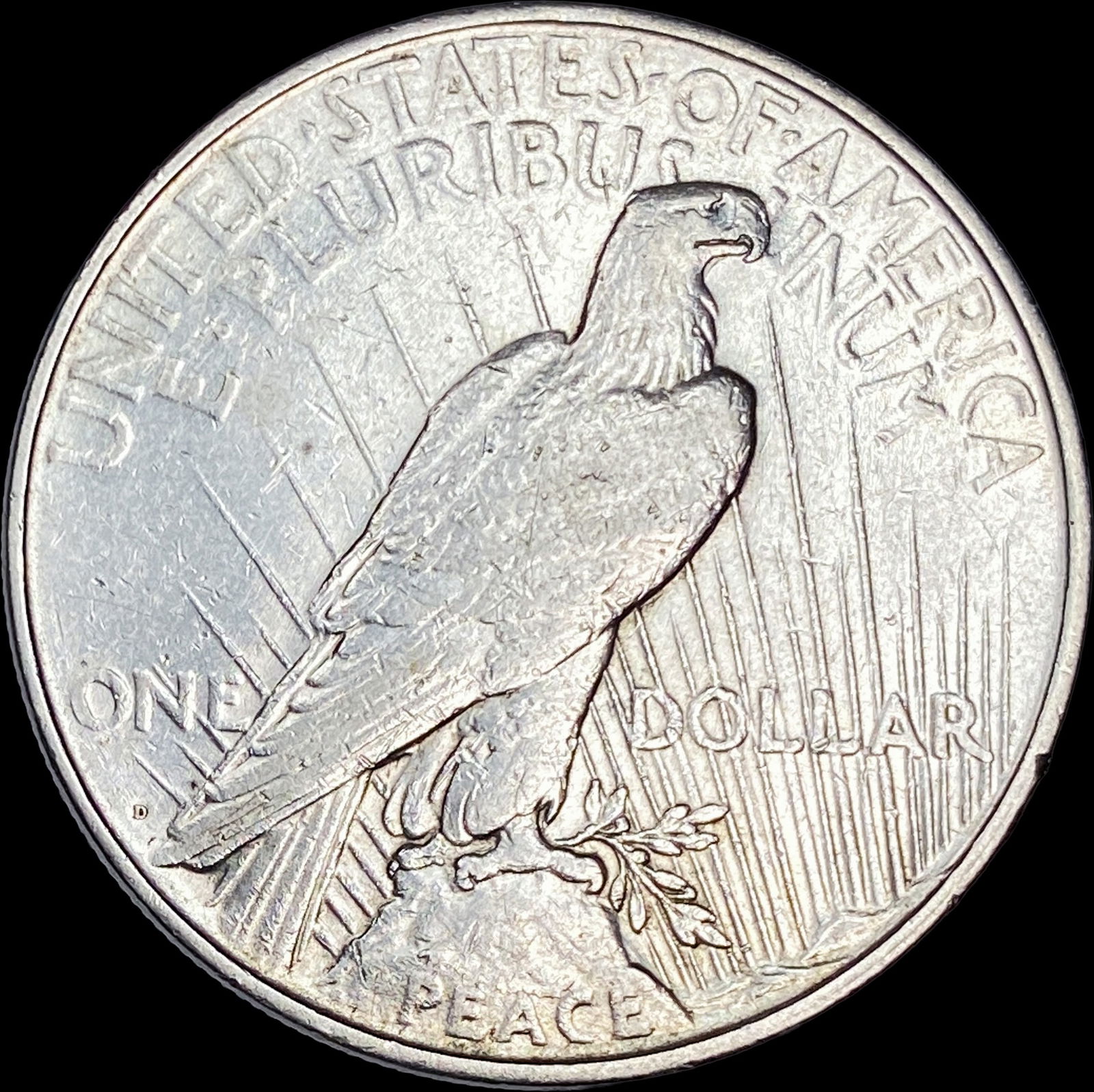 1927-D Silver Peace Dollar CLOSELY UNCIRCULATED - 2