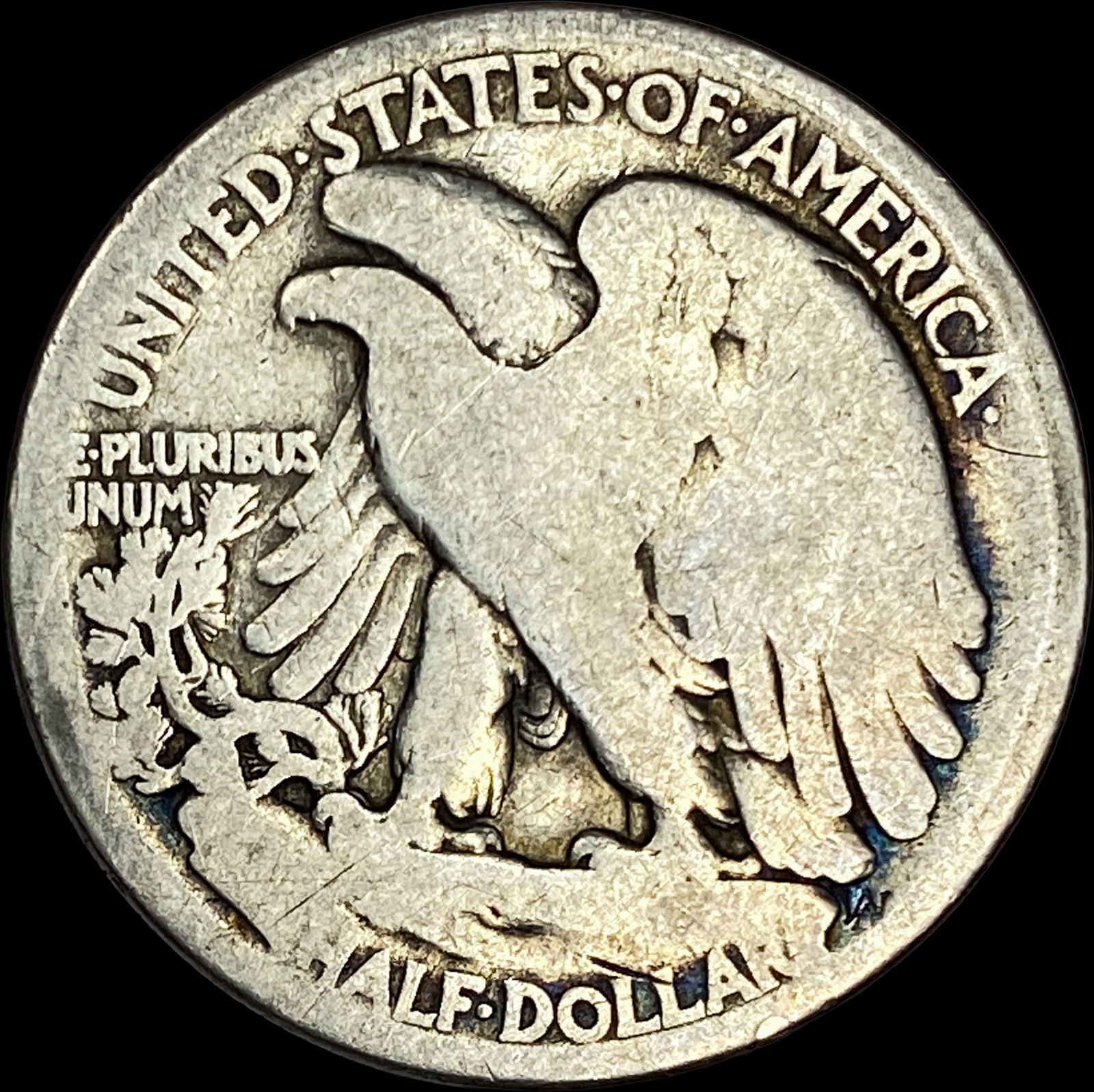 1916 Walking Liberty Half Dollar NICELY CIRCULATED - 2