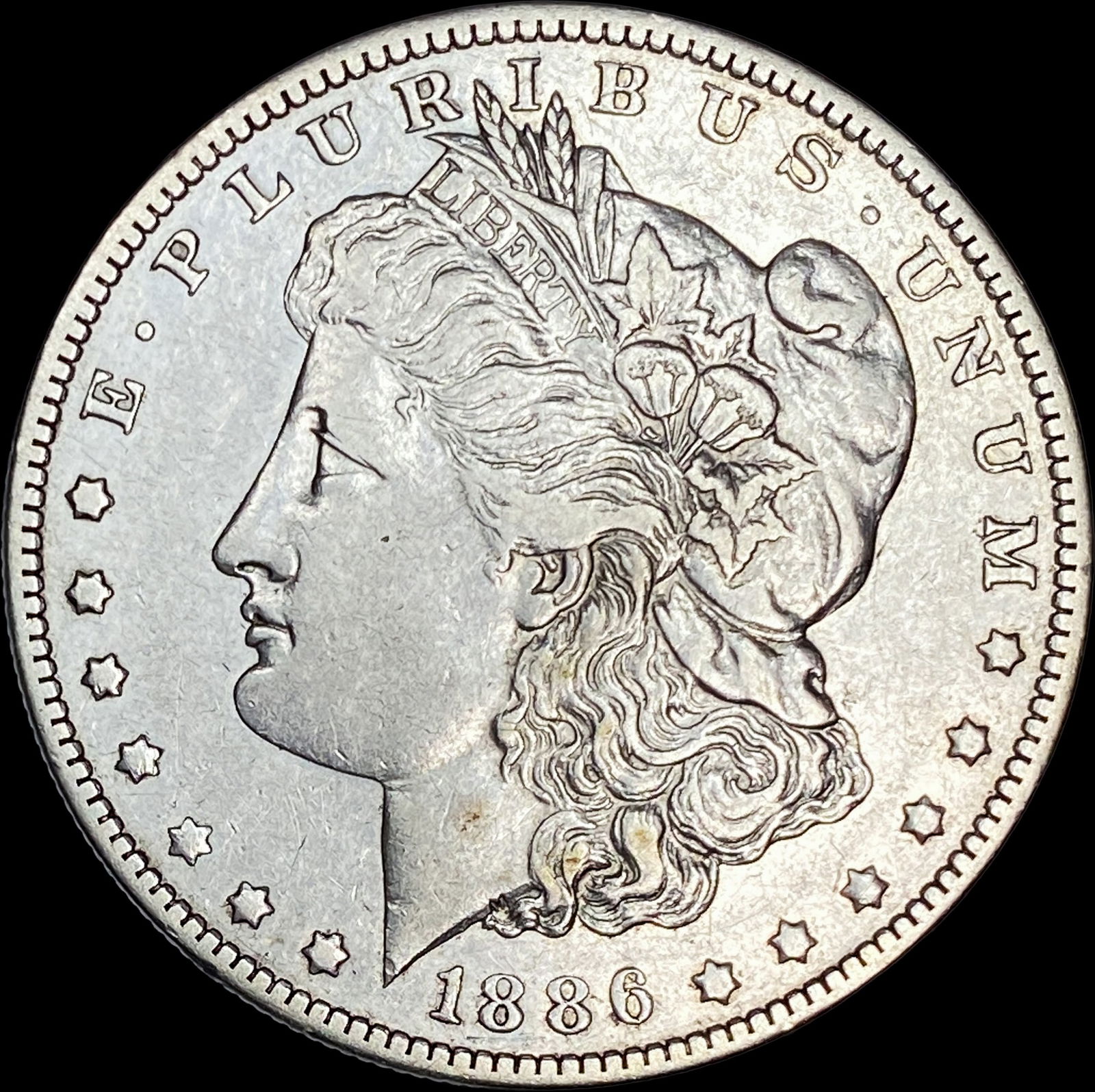 1886-O Silver Morgan Dollar NEARLY UNCIRCULATED: 1886-O Silver Morgan Dollar NEARLY UNCIRCULATED