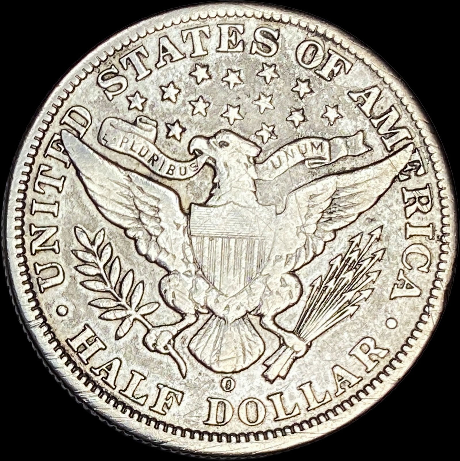 1899-O Silver Barber Half Dollar LIGHTLY CIRCULATED - 2
